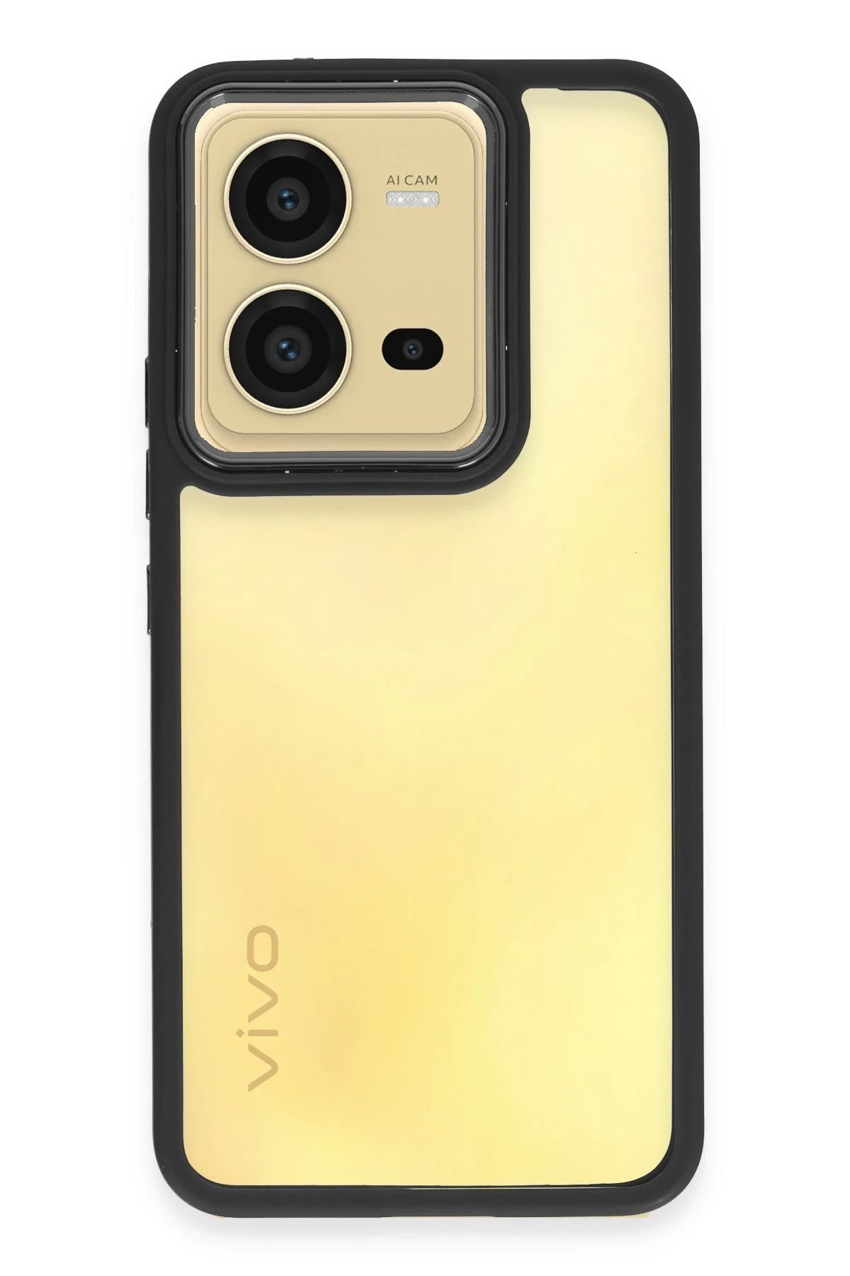Newface Vivo V25 5G Kılıf Dora Kapak - Siyah