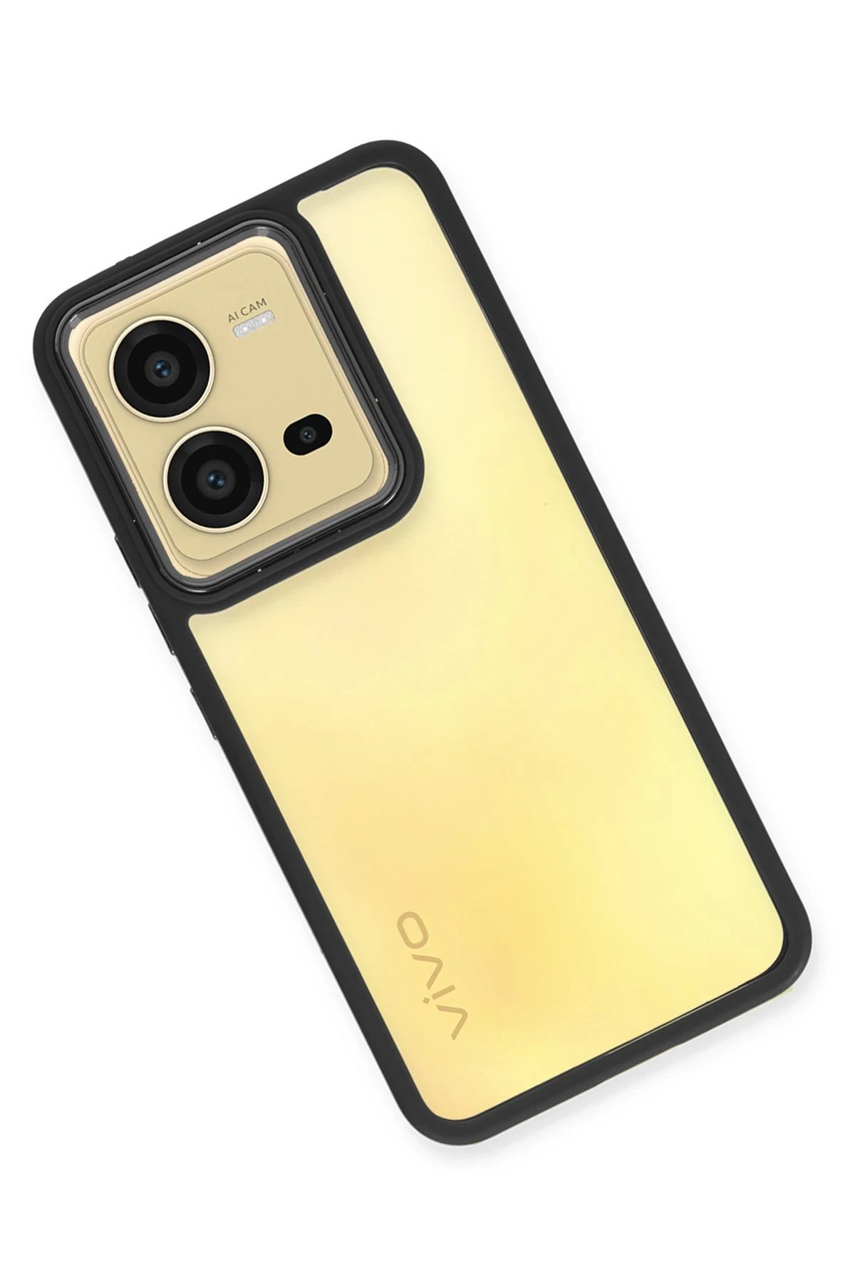 Newface Vivo V25 5G Kılıf Dora Kapak - Siyah