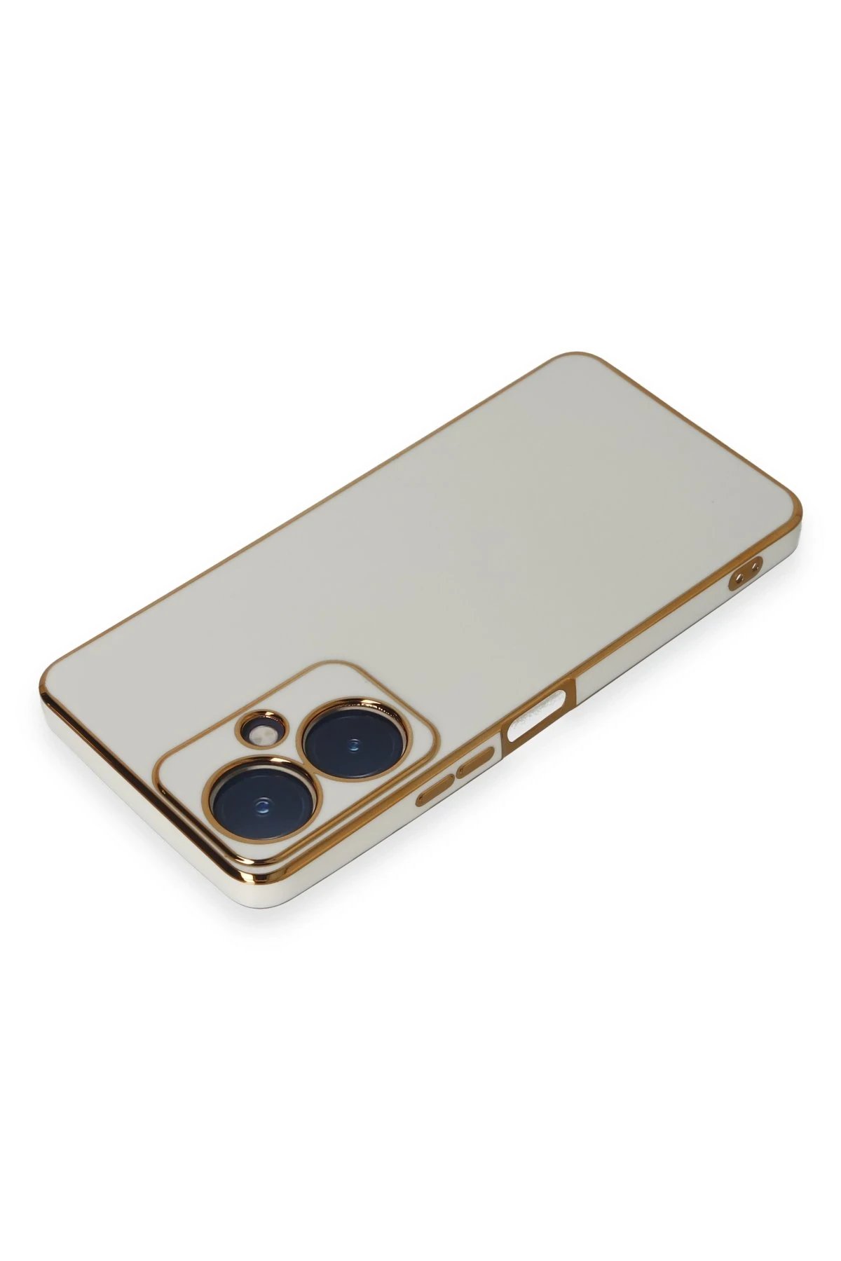 Newface Vivo Y27 Kılıf Volet Silikon - Beyaz