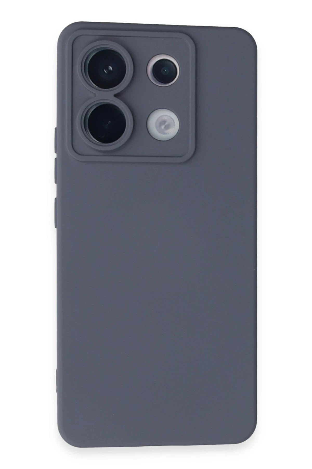 Newface Xiaomi Redmi Note 13 Pro 5G Kılıf Nano içi Kadife Silikon - Gri