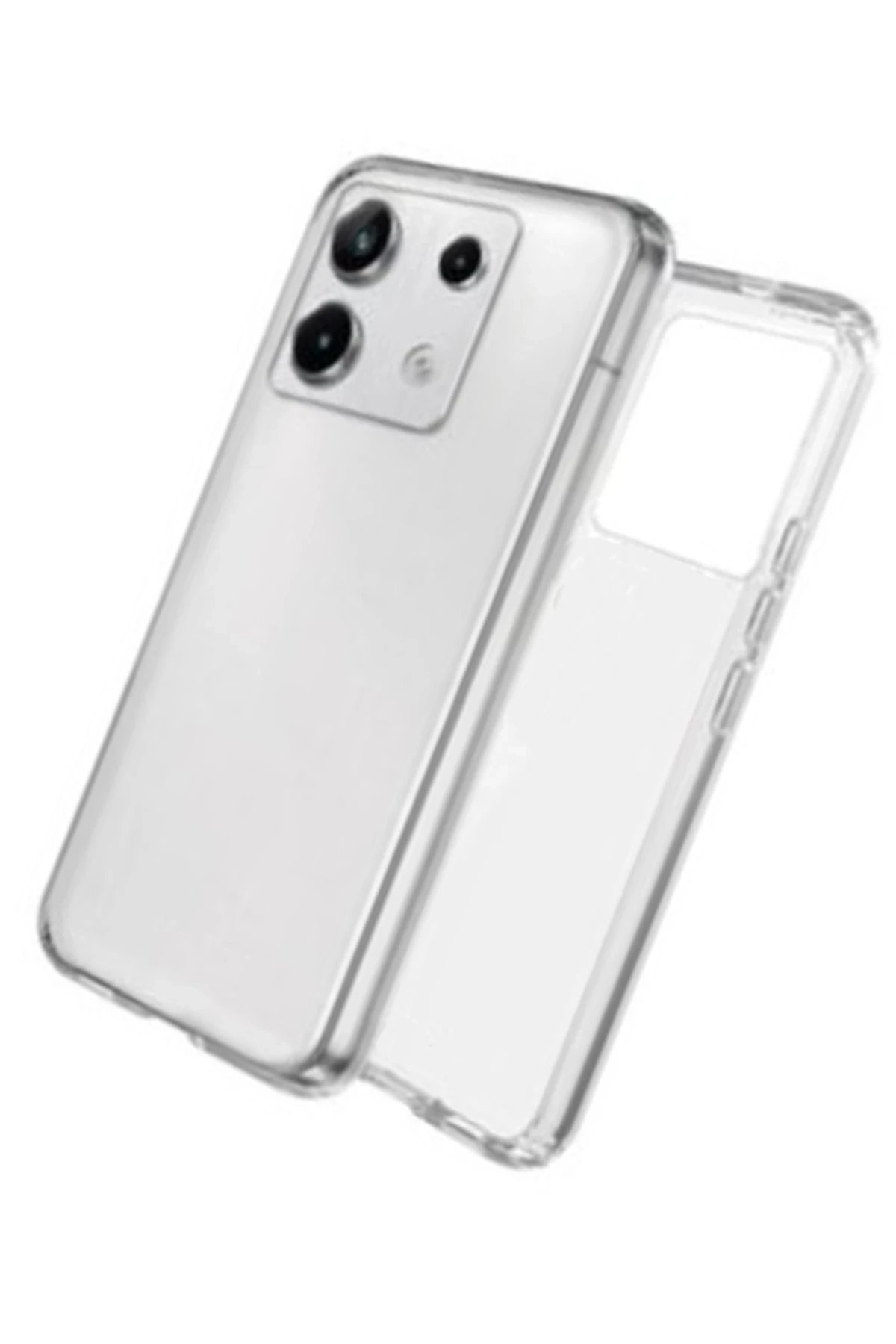 Newface Xiaomi Redmi Note 13 Pro 4G Kılıf Lüx Şeffaf Silikon