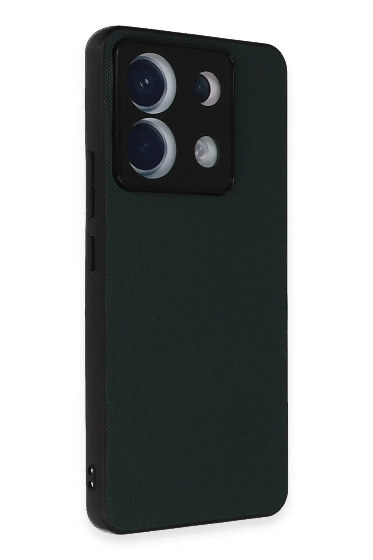 Newface Xiaomi Redmi Note 13 Pro 5G Kılıf Taft Kapak - Koyu Yeşil