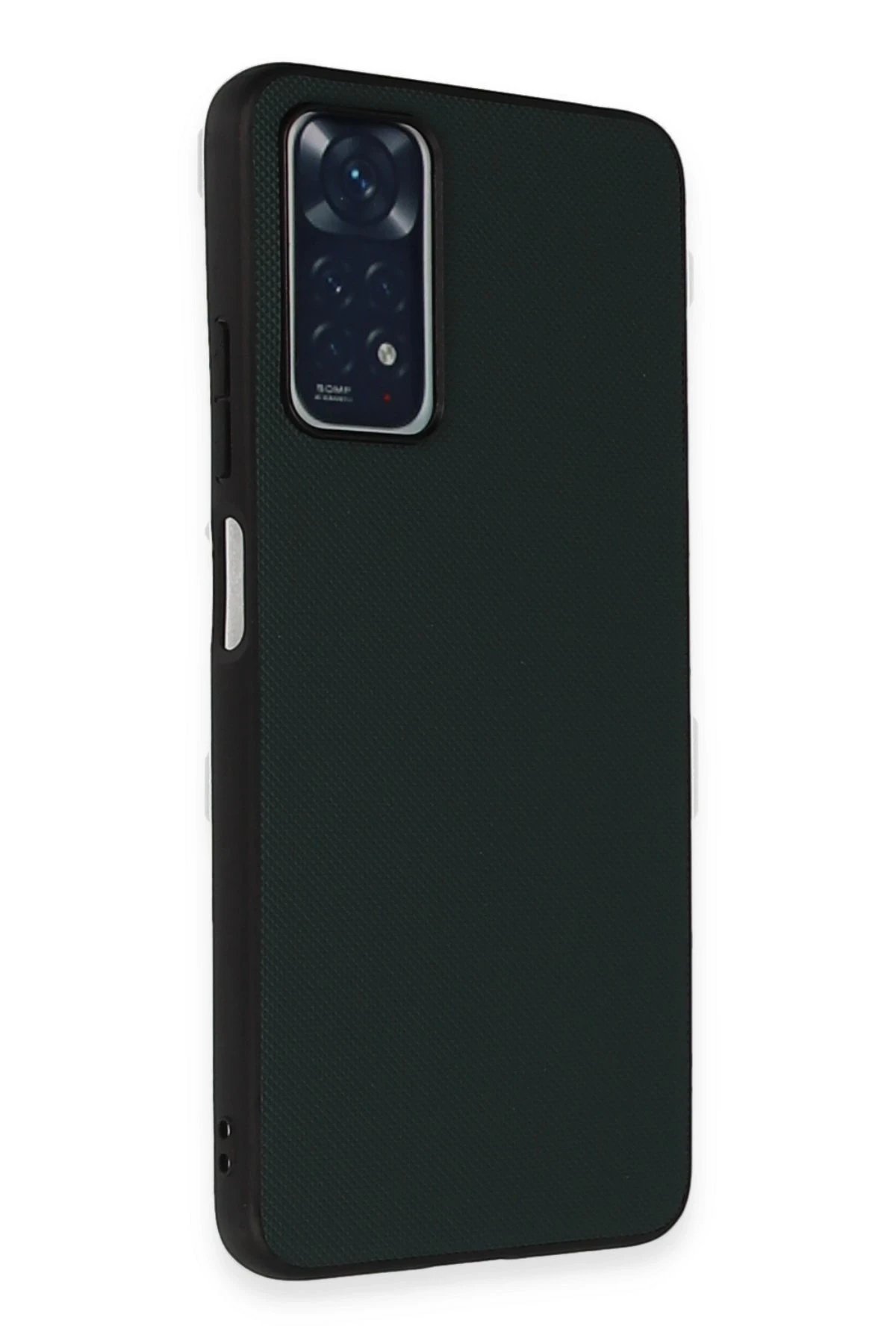 Newface Xiaomi Redmi Note 11 Pro Kılıf Taft Kapak - Koyu Yeşil