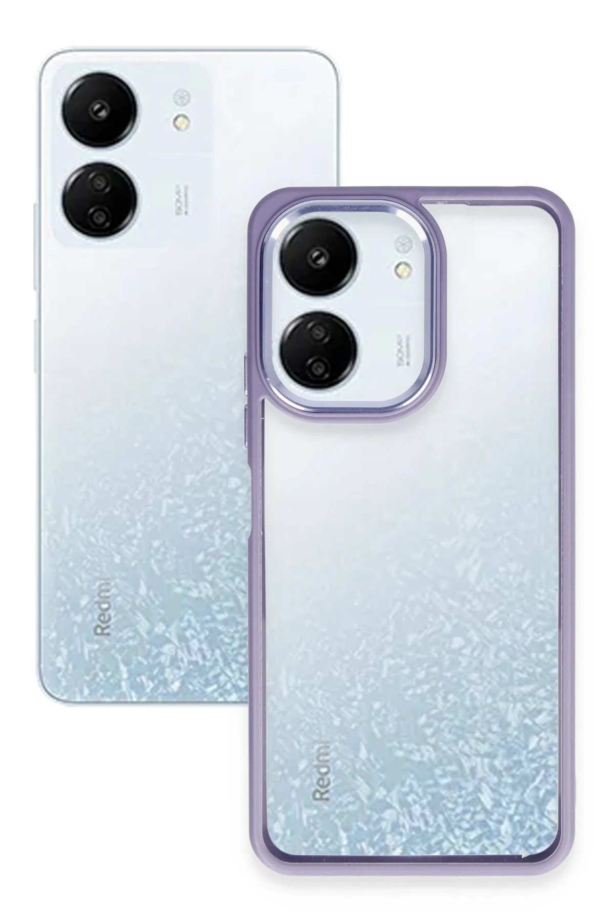 Newface Xiaomi Redmi 13C Kılıf Power Silikon - Lacivert