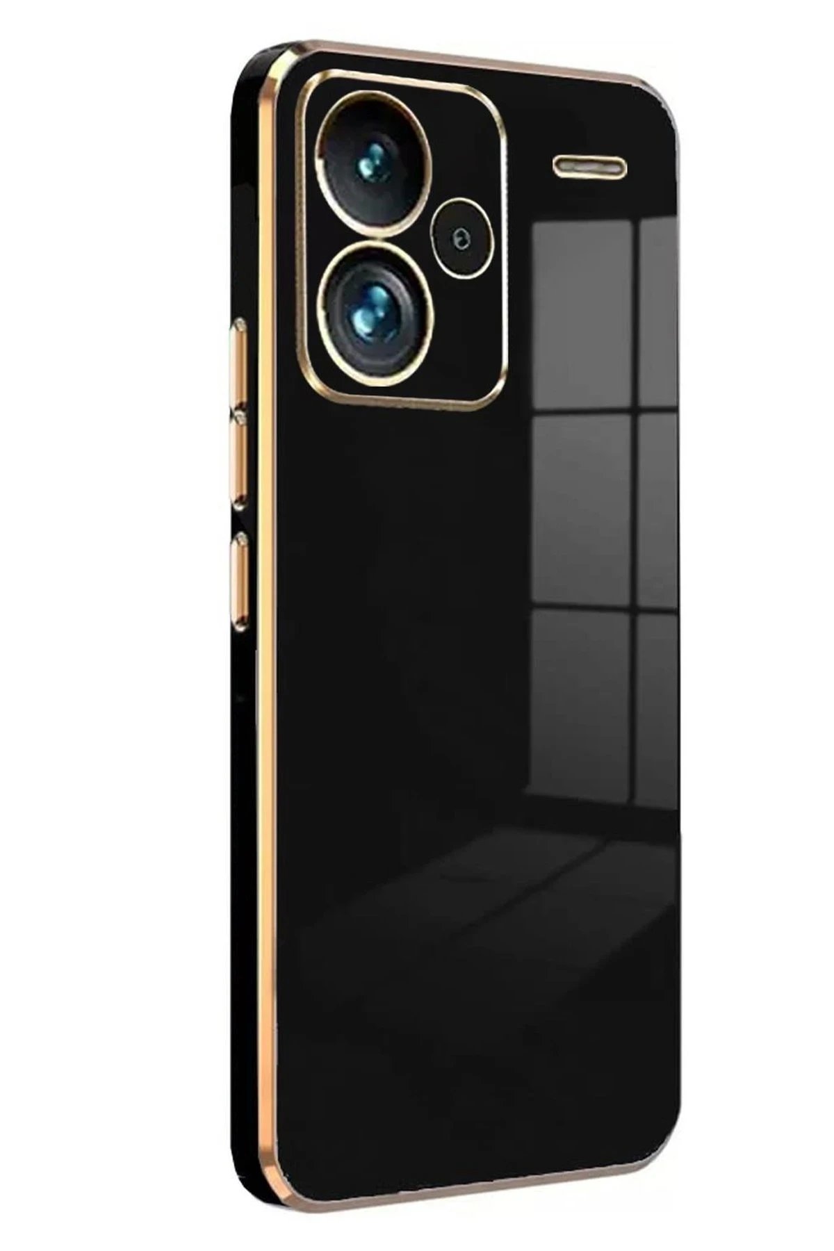 Newface Xiaomi Redmi Note 13 Pro Plus Kılıf Volet Silikon - Siyah