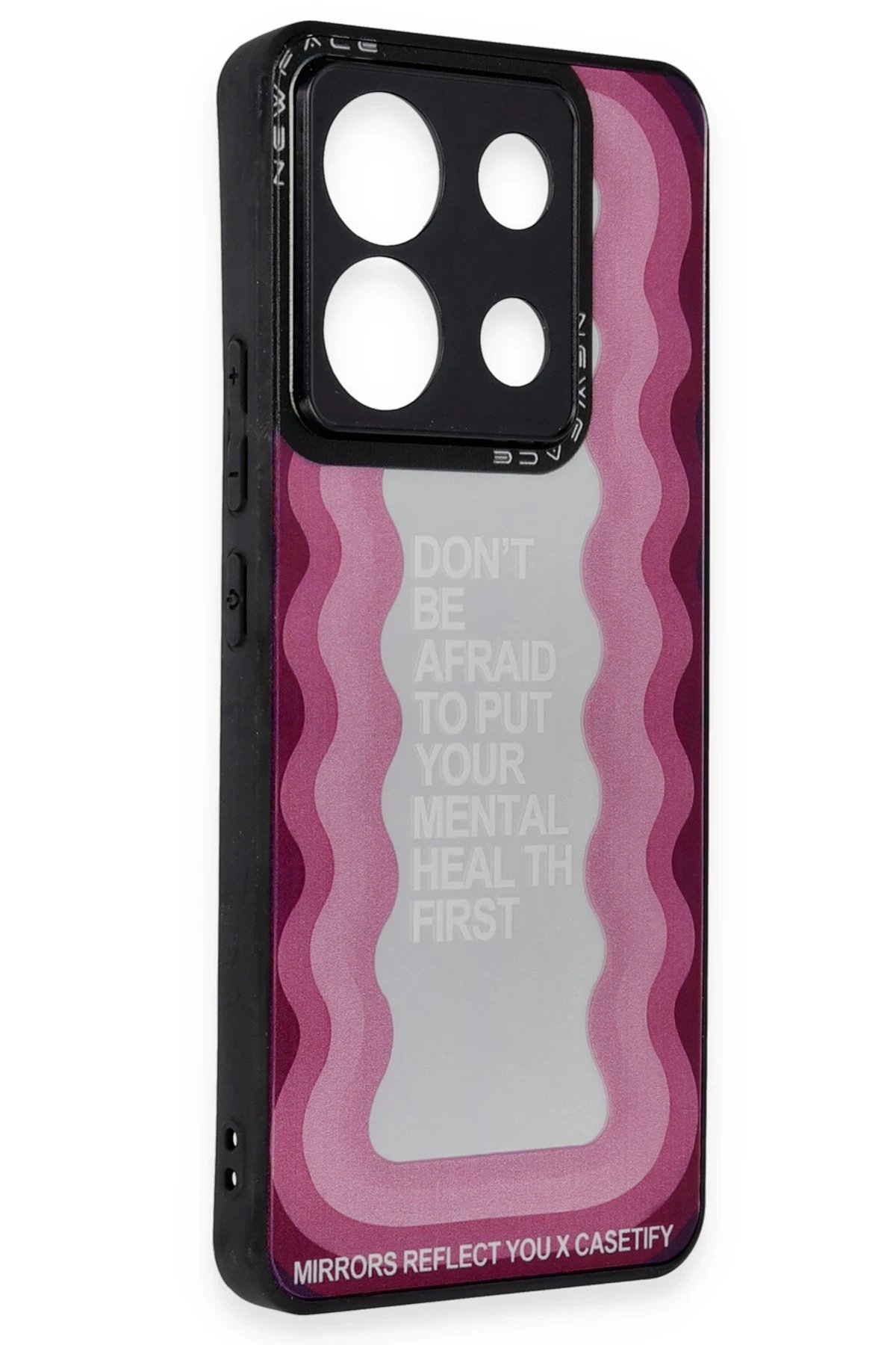 Newface Xiaomi Redmi Note 13 Pro 4G Kılıf Mirror Desenli Kapak - Mirror - 11