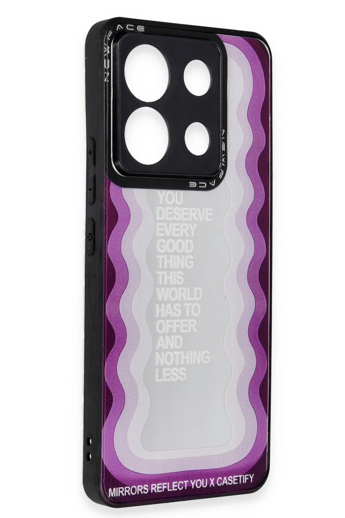 Newface Xiaomi Redmi Note 13 Pro 5G Kılıf Mirror Desenli Kapak - Mirror - 5