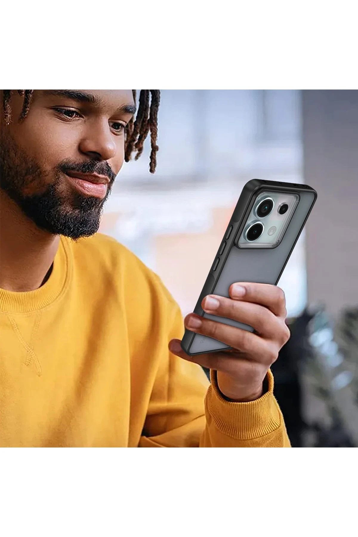 Newface Xiaomi Redmi Note 13 Pro 5G Kılıf Elegant Kapak - Derin Mor