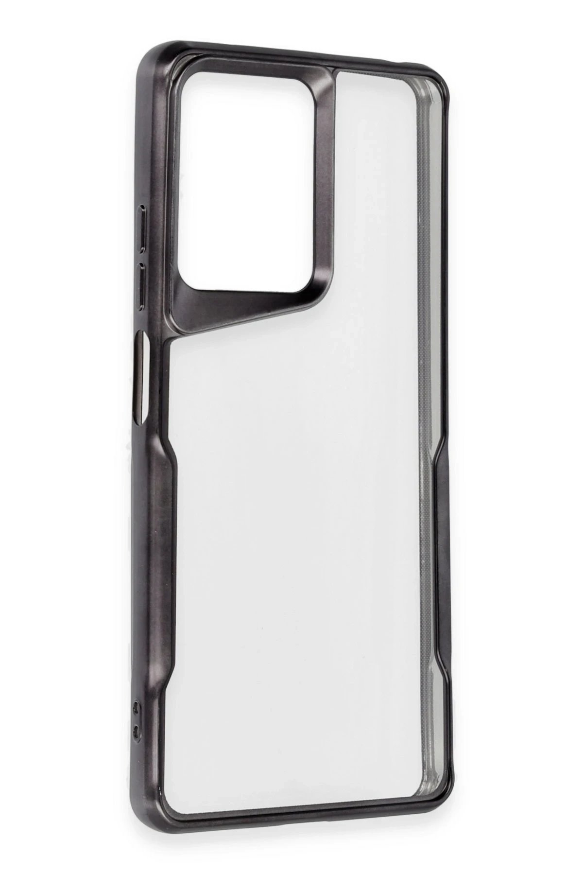 Newface Xiaomi Redmi Note 12 Pro 5G Kılıf Boyi Silikon Kapak - Siyah