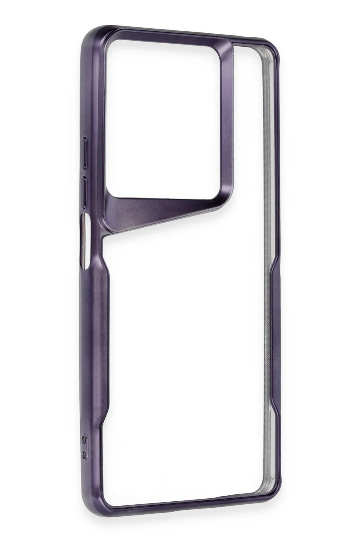 Newface Xiaomi Redmi Note 13 Pro 5G Kılıf Boyi Silikon Kapak - Derin Mor