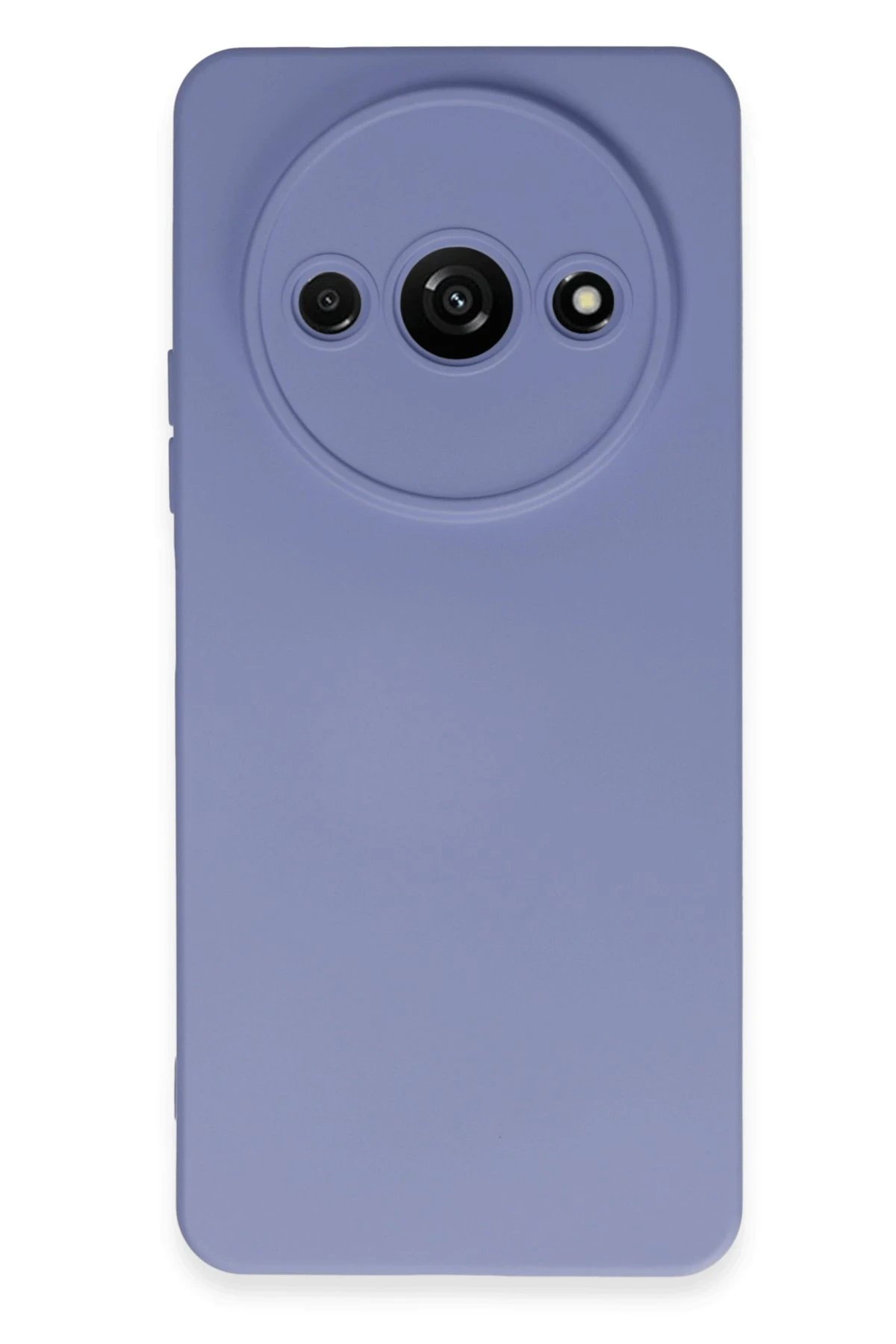 Newface Xiaomi Redmi A3 4G Kılıf Nano içi Kadife Silikon - Lila