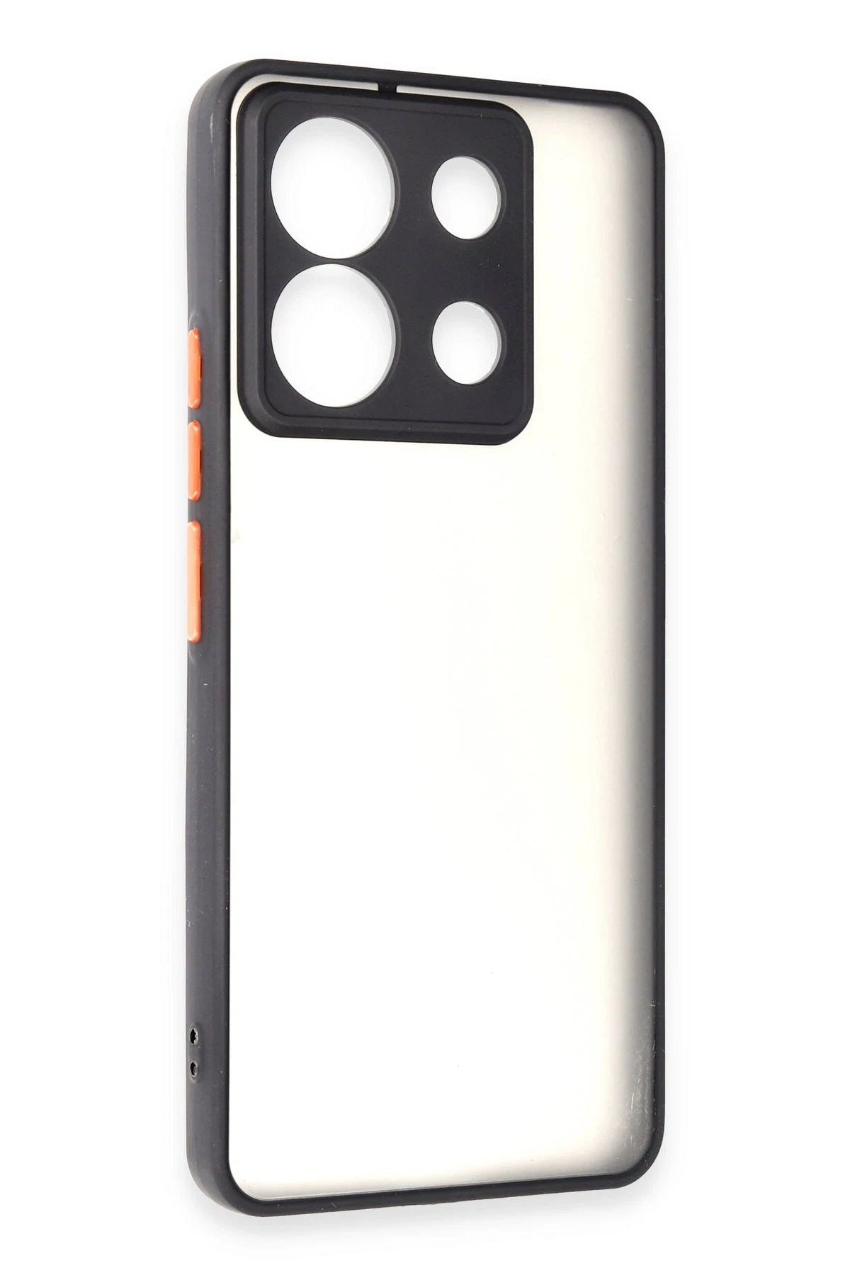 Newface Xiaomi Redmi Note 13 5G Kılıf Montreal Silikon Kapak - Siyah