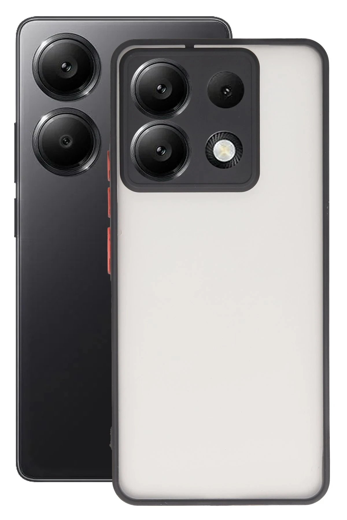 Newface Xiaomi Redmi Note 13 5G Kılıf Montreal Silikon Kapak - Yeşil