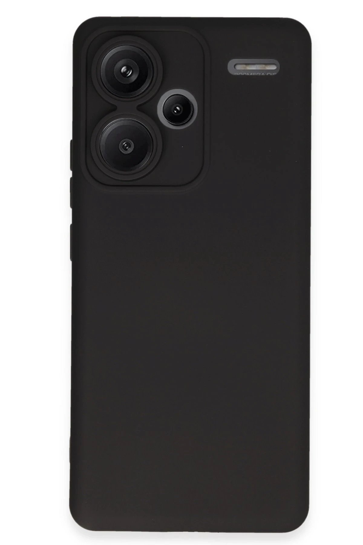 Newface Xiaomi Redmi Note 13 Pro Plus Kılıf Nano içi Kadife Silikon - Siyah