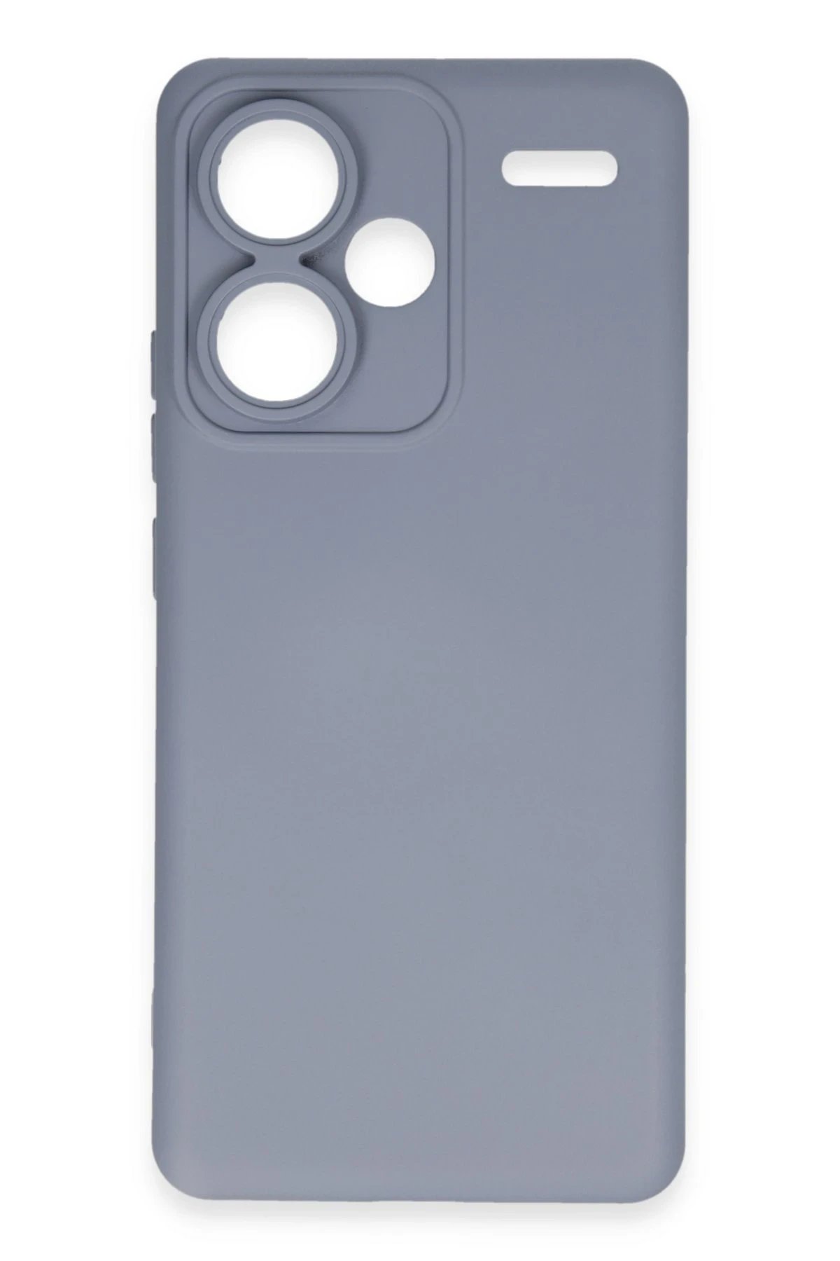 Newface Xiaomi Redmi Note 13 Pro Plus Kılıf Nano içi Kadife Silikon - Gri