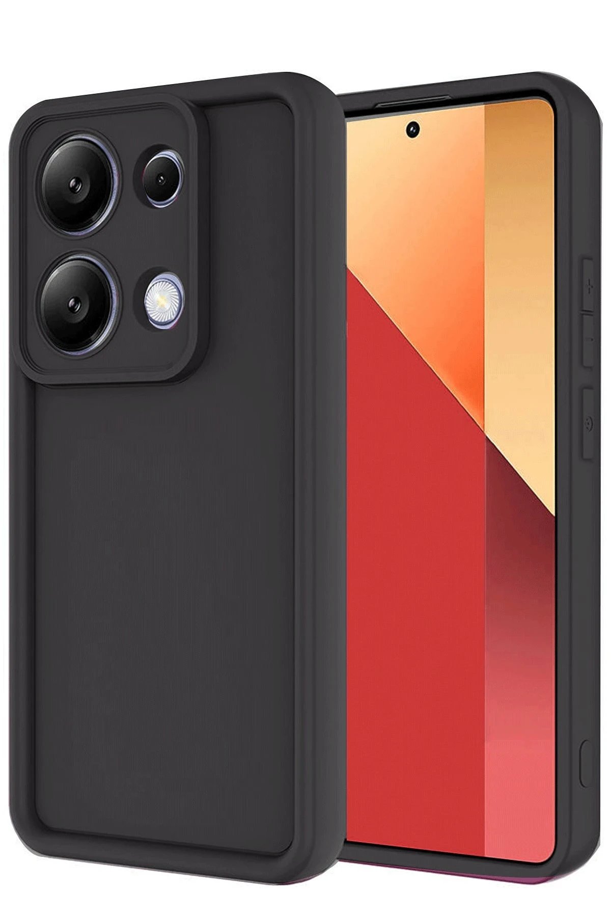 Newface Xiaomi Redmi Note 13 Pro 4G Kılıf Viera Silikon - Siyah