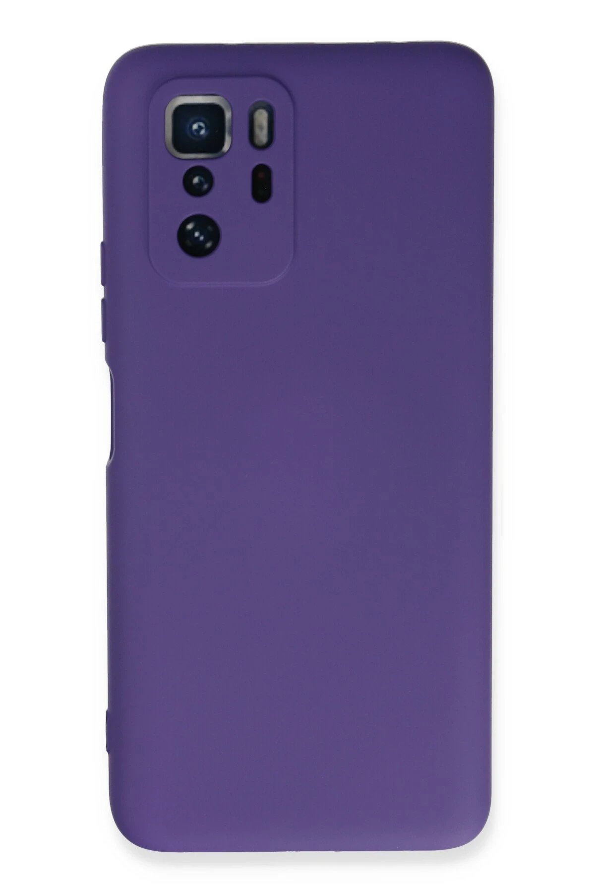 Newface Xiaomi Poco X3 GT Kılıf Nano içi Kadife Silikon - Mor