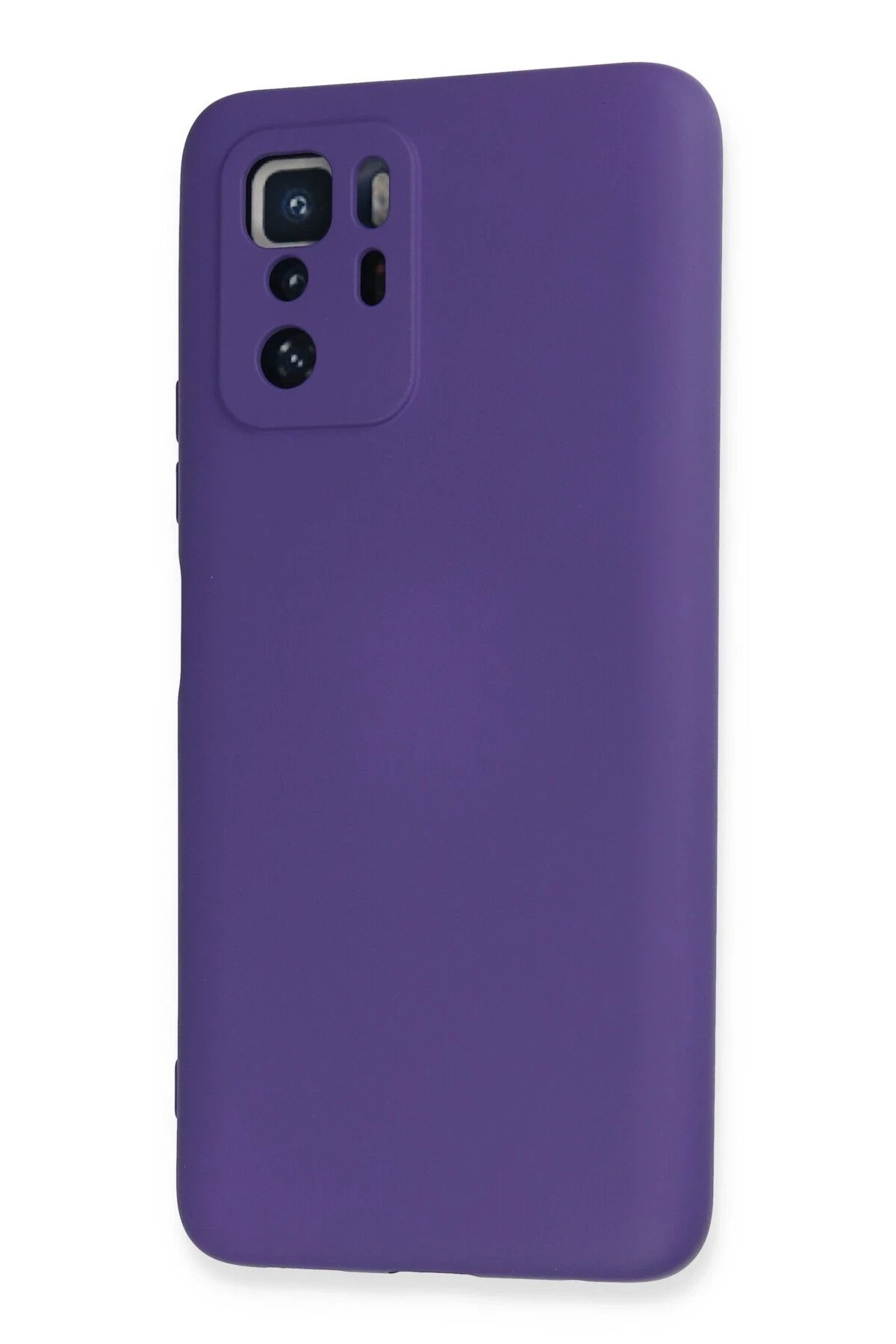 Newface Xiaomi Poco X3 GT Kılıf Nano içi Kadife Silikon - Mor