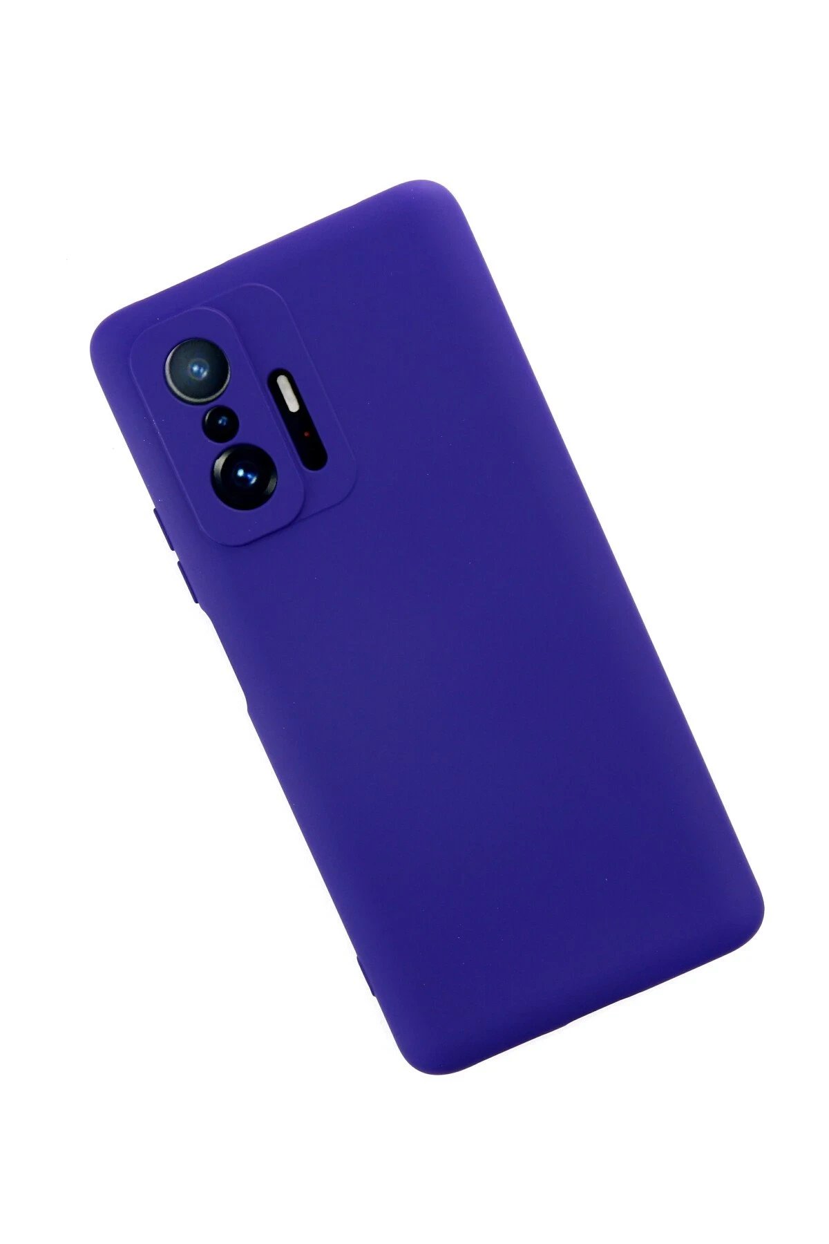 Newface Xiaomi Mi 11T Pro Kılıf Nano içi Kadife Silikon - Mor