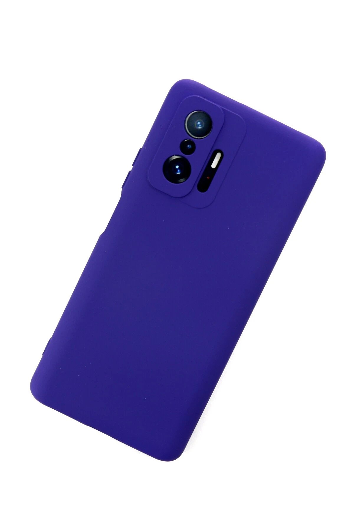 Newface Xiaomi Mi 11T Pro Kılıf Nano içi Kadife Silikon - Mor