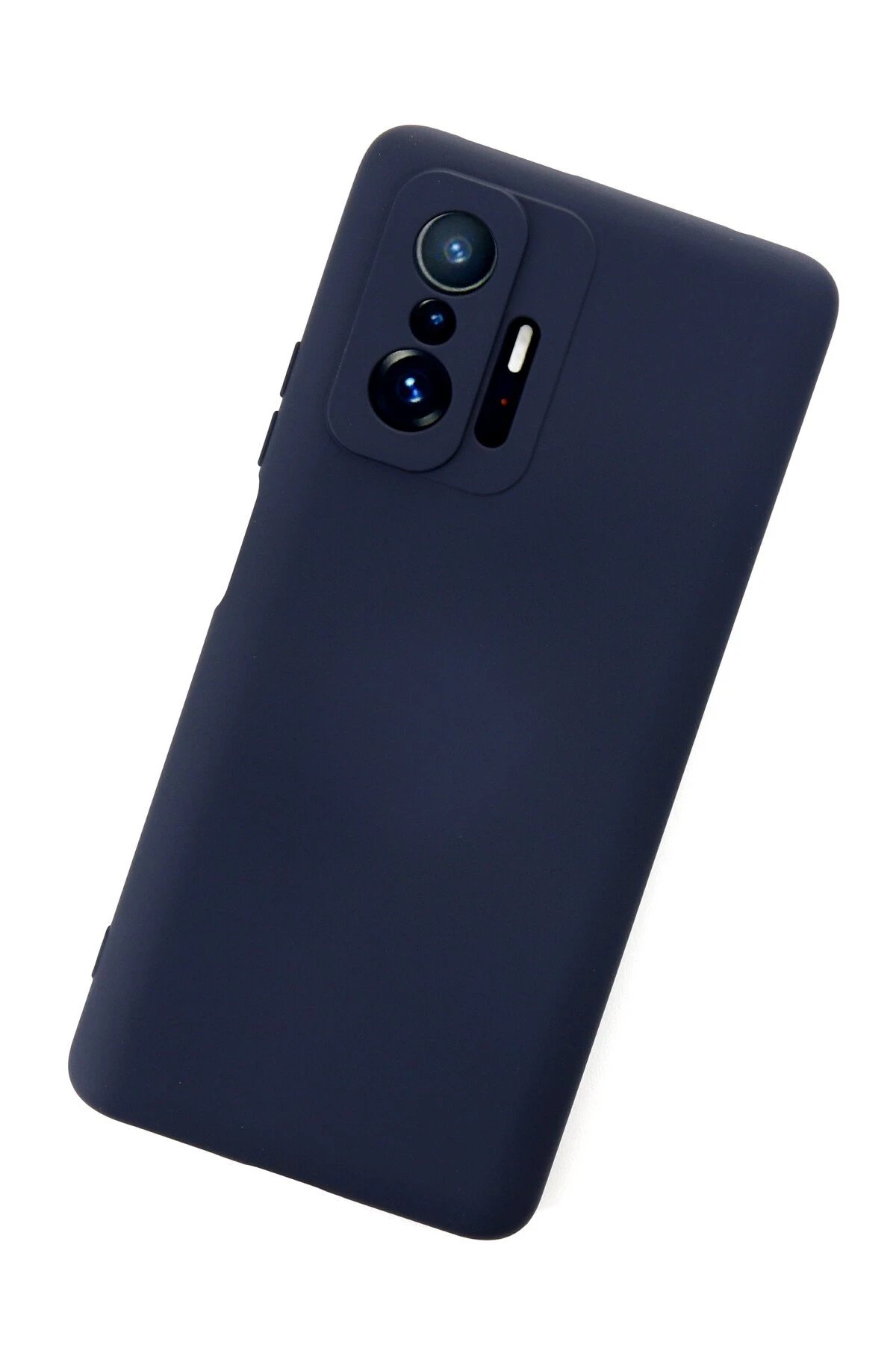 Newface Xiaomi Mi 11T Pro Kılıf Nano içi Kadife Silikon - Lacivert