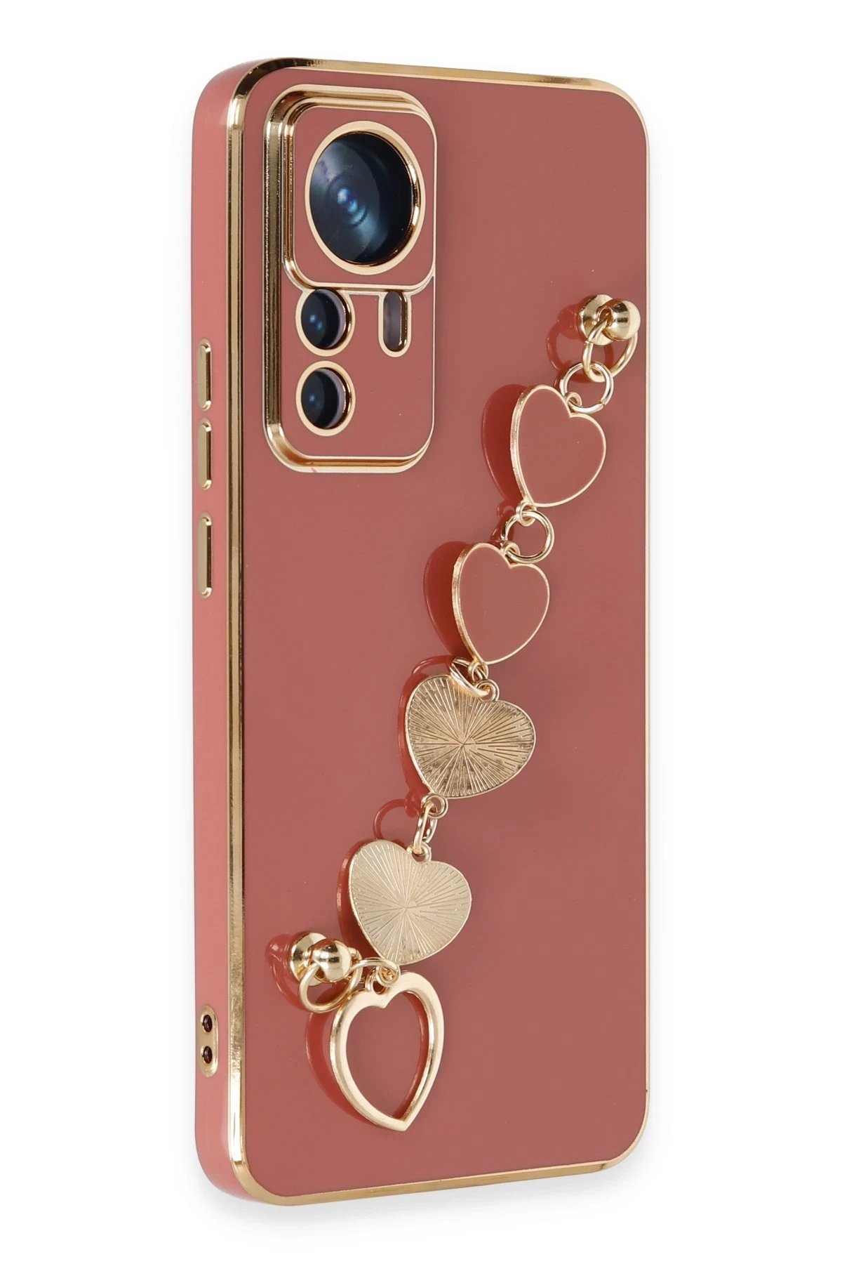 Newface Xiaomi Mi 12T Pro Kılıf Esila Silikon - Kırmızı