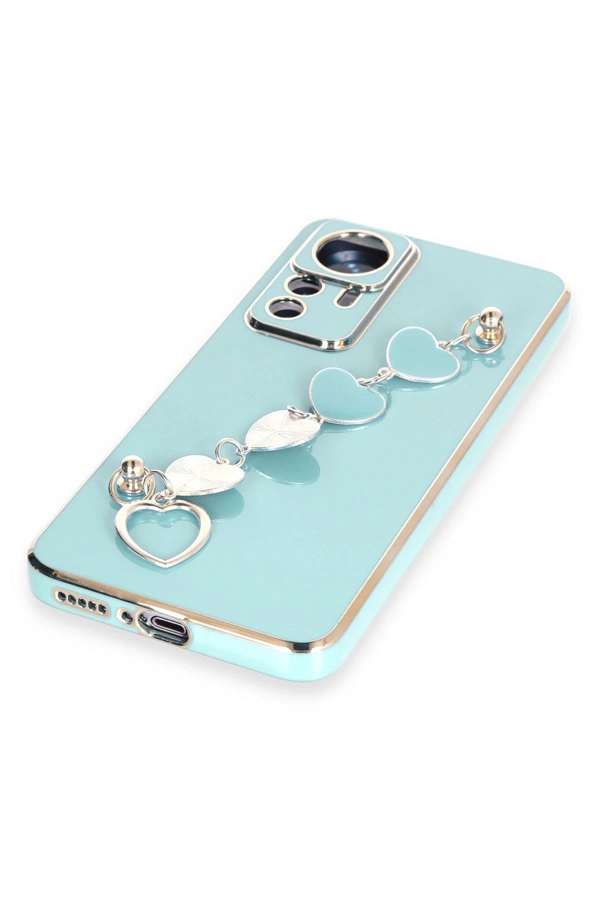 Newface Xiaomi Mi 12T Pro Kılıf Esila Silikon - Su Yeşili