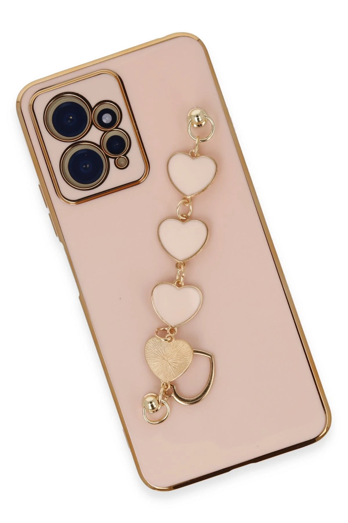 Newface Xiaomi Redmi Note 12 4G Kılıf Esila Silikon - Pudra