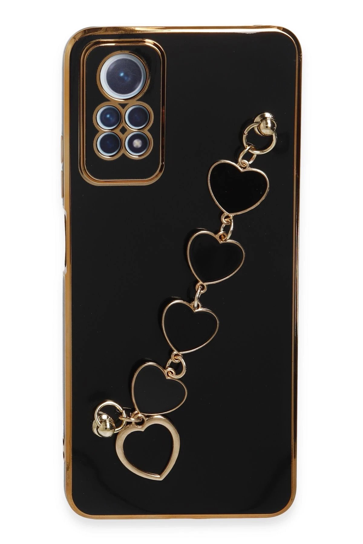 Newface Xiaomi Redmi Note 12 Pro 4G Kılıf Esila Silikon - Siyah