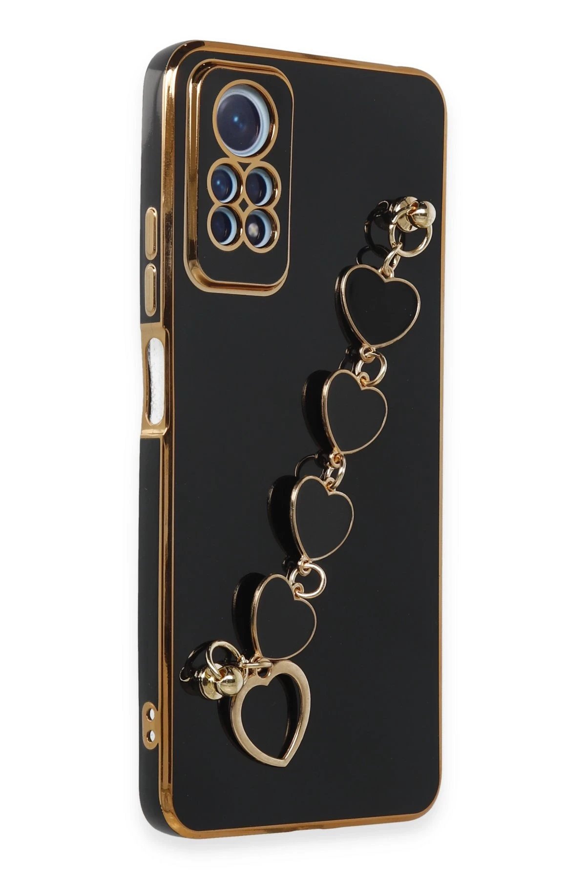 Newface Xiaomi Redmi Note 12 Pro 4G Kılıf Esila Silikon - Siyah