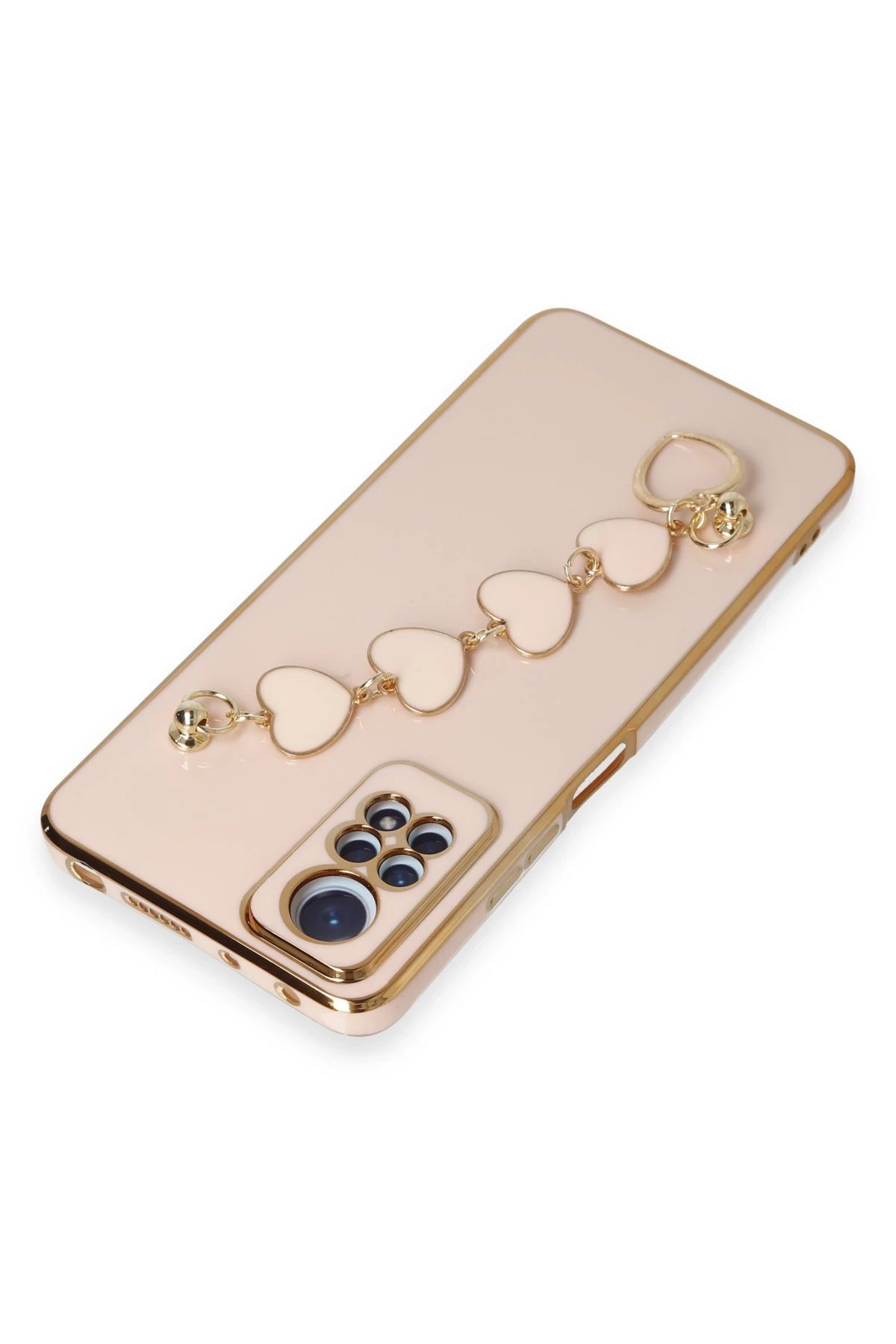 Newface Xiaomi Redmi Note 12 Pro 4G Kılıf Esila Silikon - Pudra