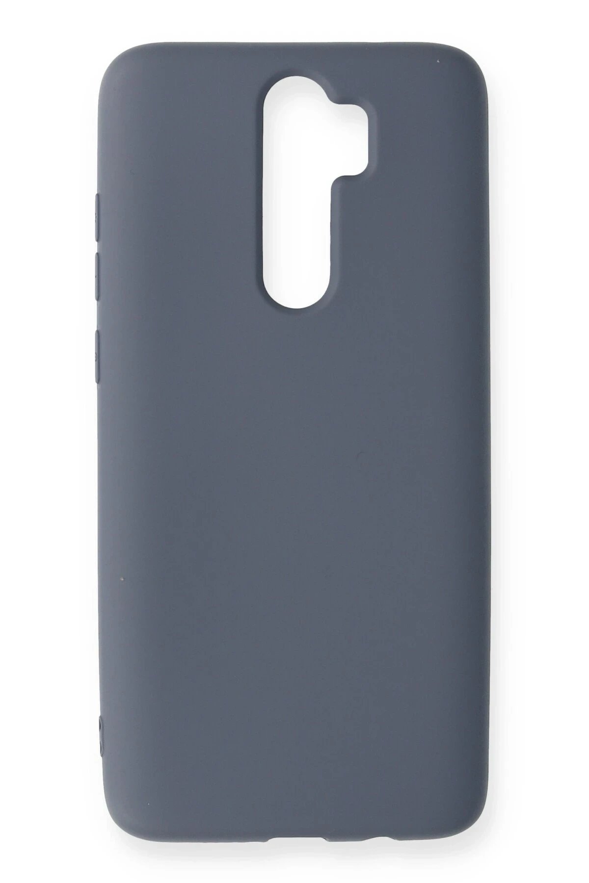 Newface Xiaomi Redmi Note 8 Pro Kılıf Nano içi Kadife Silikon - Gri