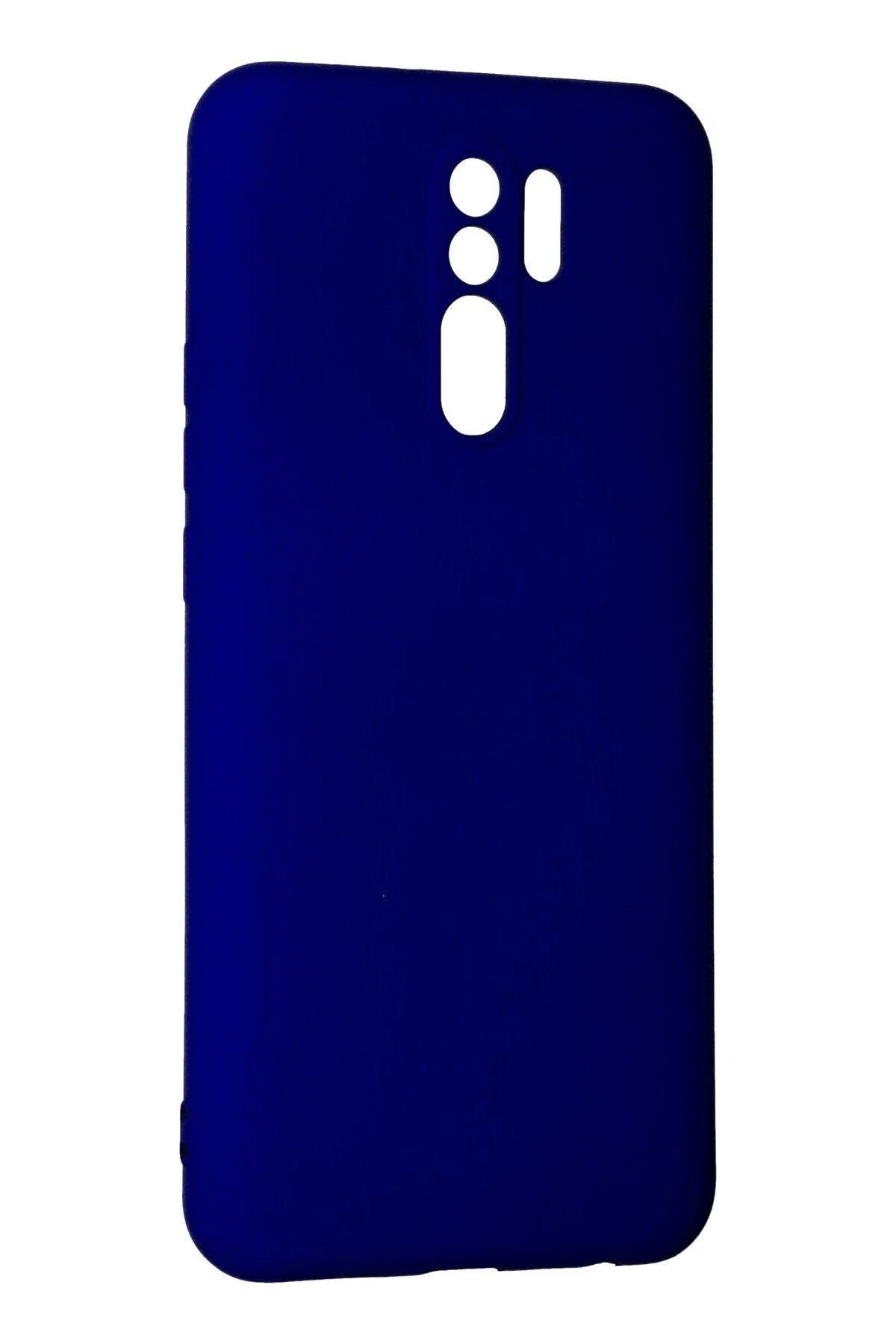 Newface Xiaomi Redmi 9 Kılıf Nano içi Kadife Silikon - Lacivert