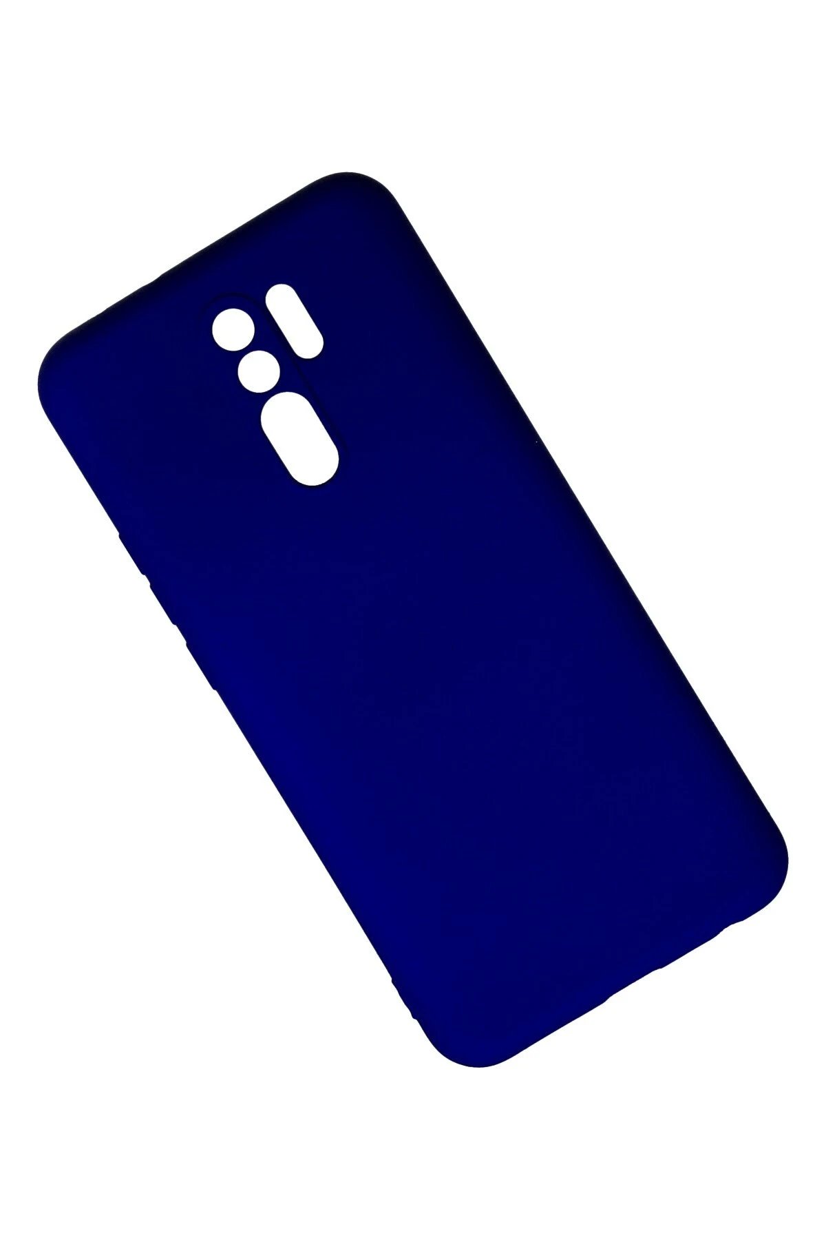 Newface Xiaomi Redmi 9 Kılıf Nano içi Kadife Silikon - Lacivert