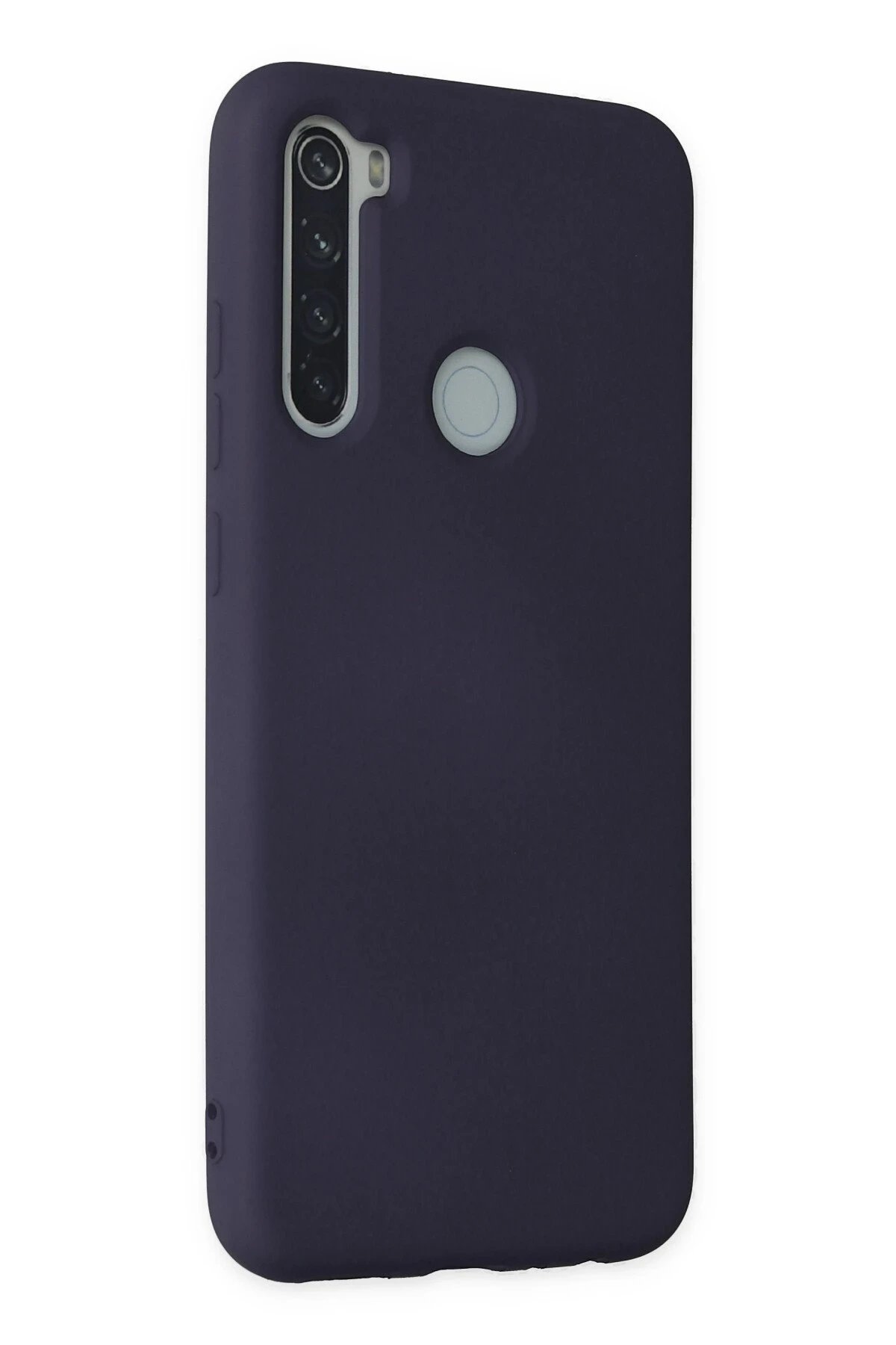 Newface Xiaomi Redmi Note 8 Kılıf Nano içi Kadife Silikon - Lacivert