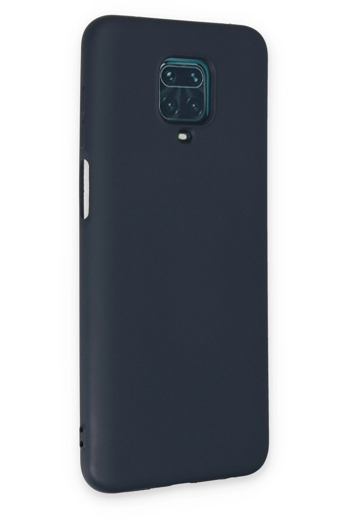 Newface Xiaomi Redmi Note 9 Pro Kılıf Nano içi Kadife Silikon - Lacivert