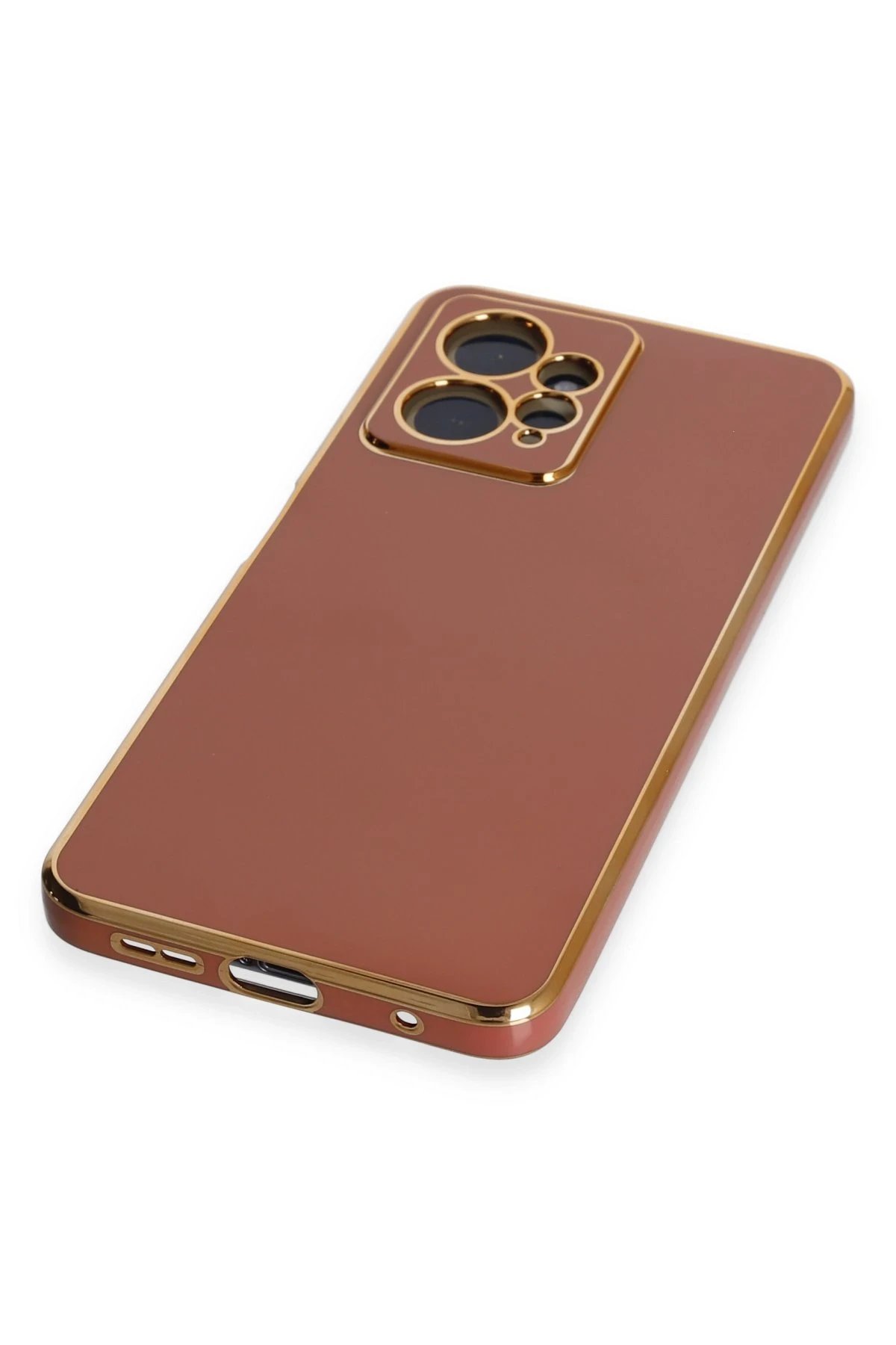 Newface Xiaomi Redmi Note 12 4G Kılıf Volet Silikon - Kırmızı