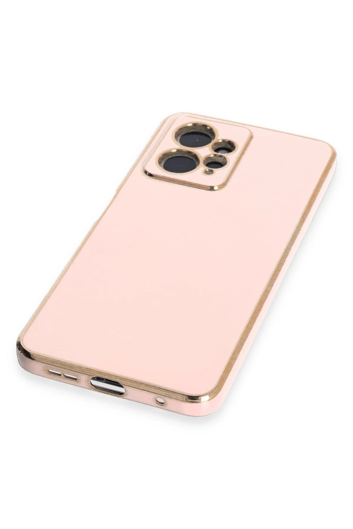 Newface Xiaomi Redmi Note 12 4G Kılıf Volet Silikon - Pembe