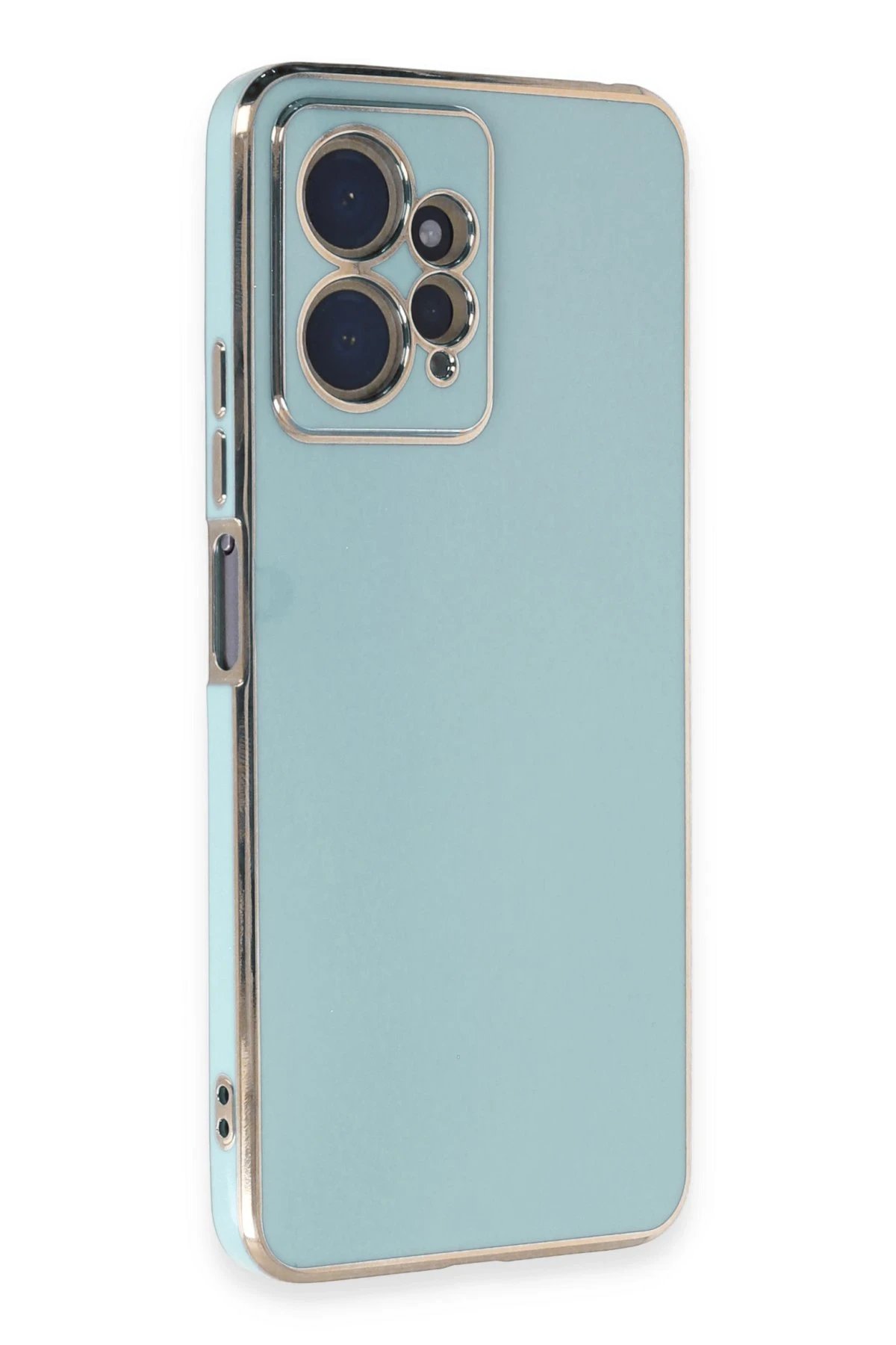 Newface Xiaomi Redmi Note 12 4G Kılıf Volet Silikon - Açık Yeşil