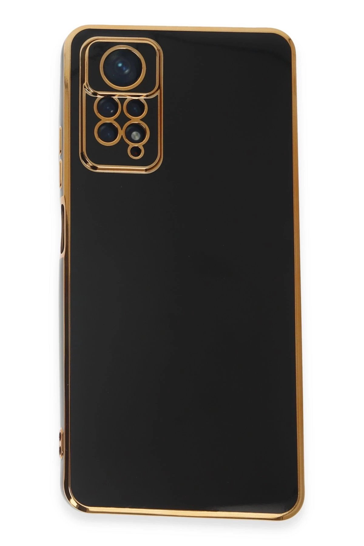 Newface Xiaomi Redmi Note 12 Pro 4G Kılıf Volet Silikon - Siyah