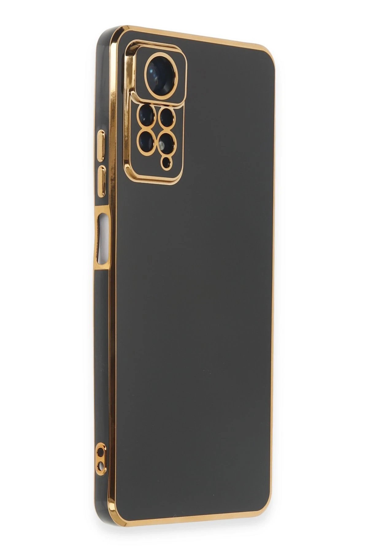 Newface Xiaomi Redmi Note 12 Pro 4G Kılıf Volet Silikon - Siyah