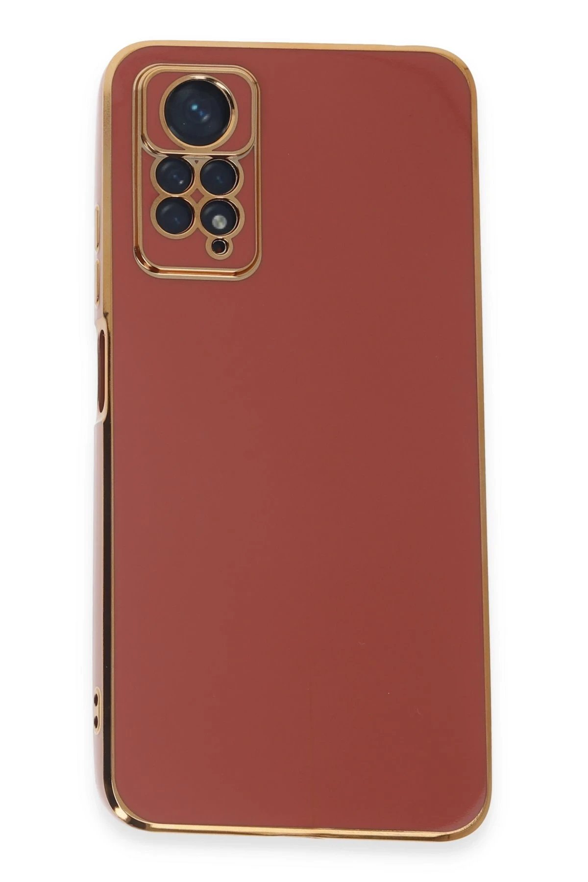 Newface Xiaomi Redmi Note 12 Pro 4G Kılıf Volet Silikon - Kırmızı