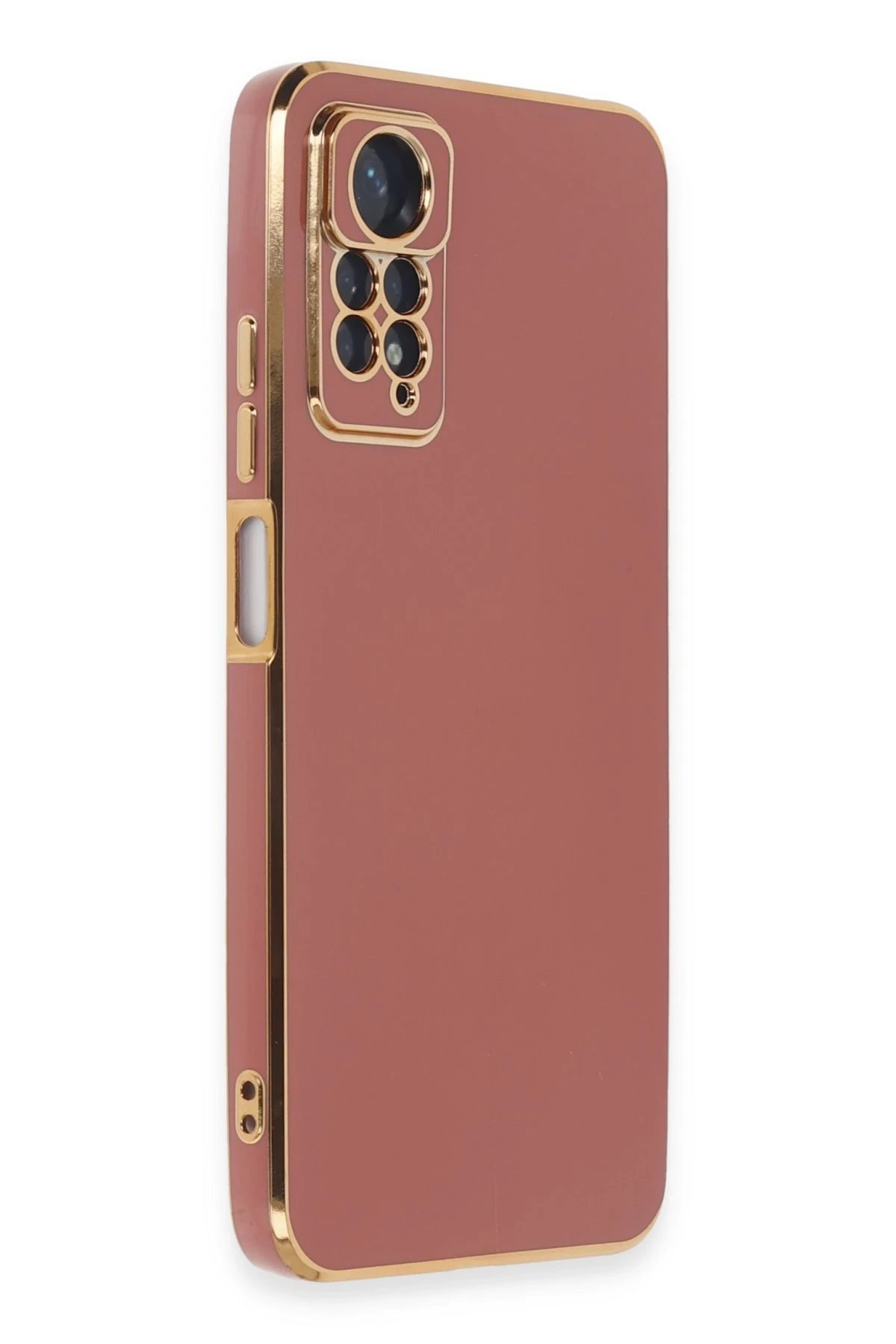 Newface Xiaomi Redmi Note 12 Pro 4G Kılıf Volet Silikon - Kırmızı