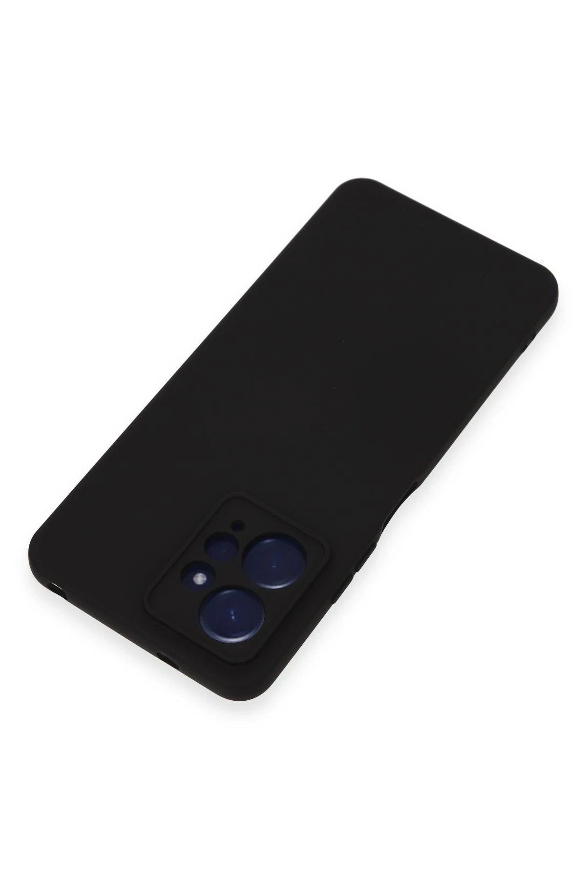 Newface Xiaomi Redmi Note 12 4G Kılıf Nano içi Kadife Silikon - Siyah