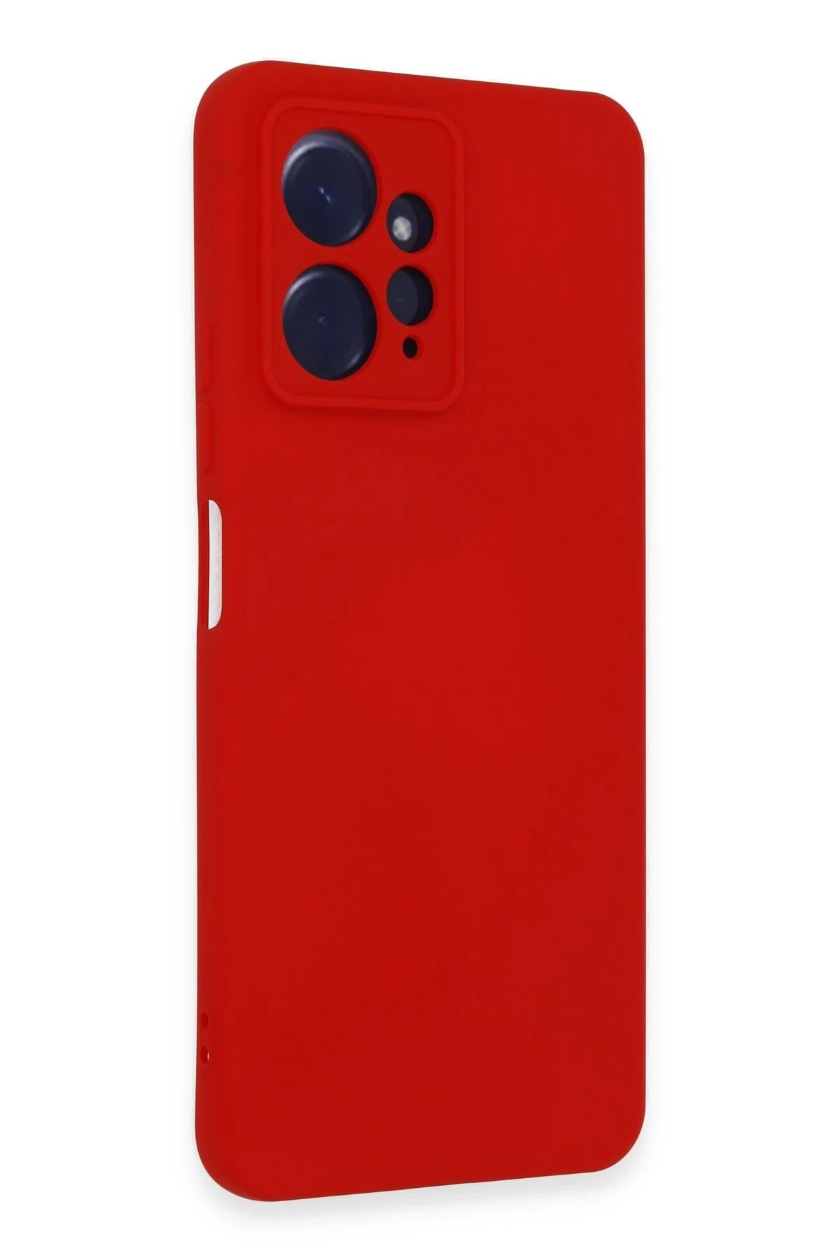 Newface Xiaomi Redmi Note 12 4G Kılıf Nano içi Kadife Silikon - Kırmızı