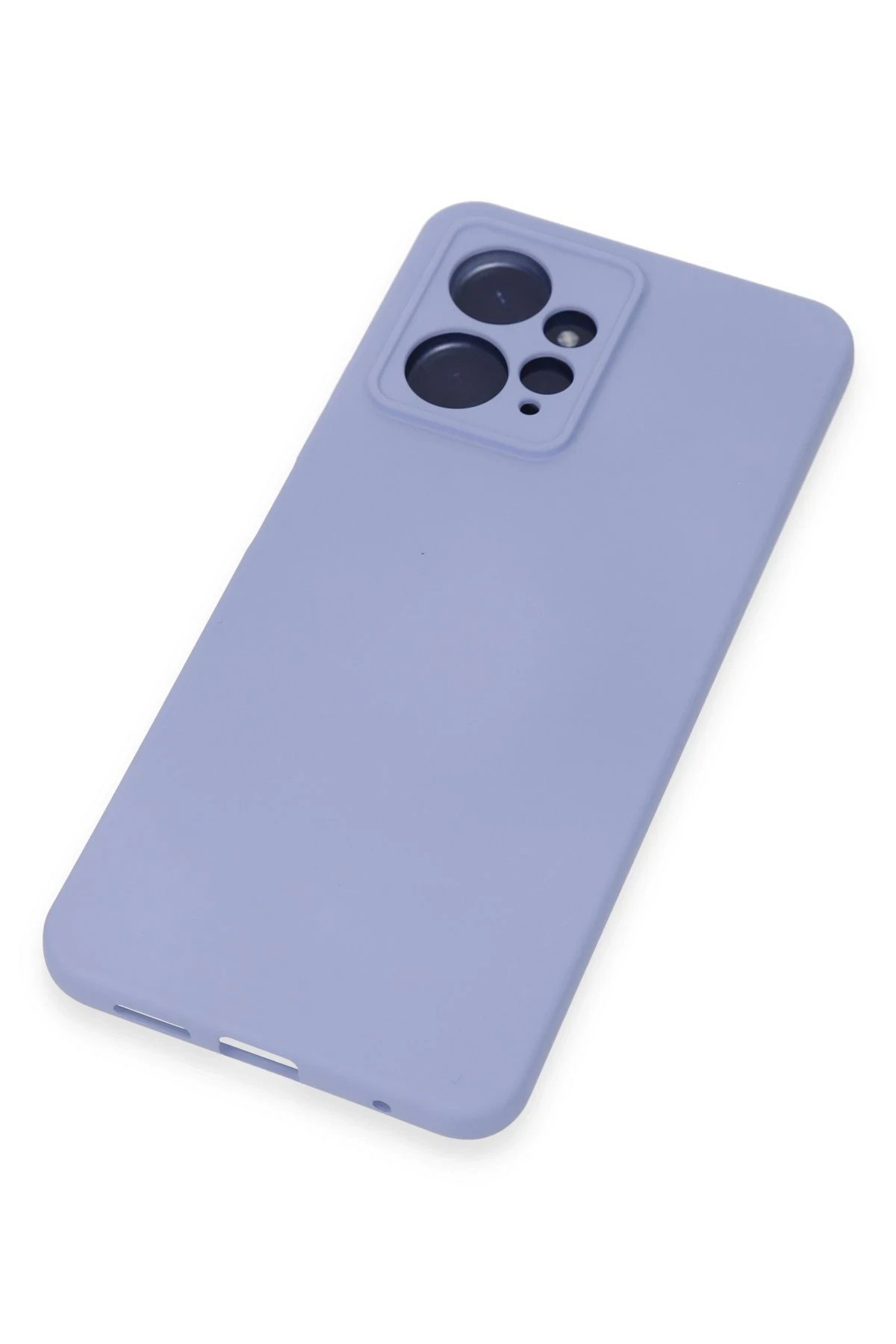 Newface Xiaomi Redmi Note 12 4G Kılıf Nano içi Kadife Silikon - Lila