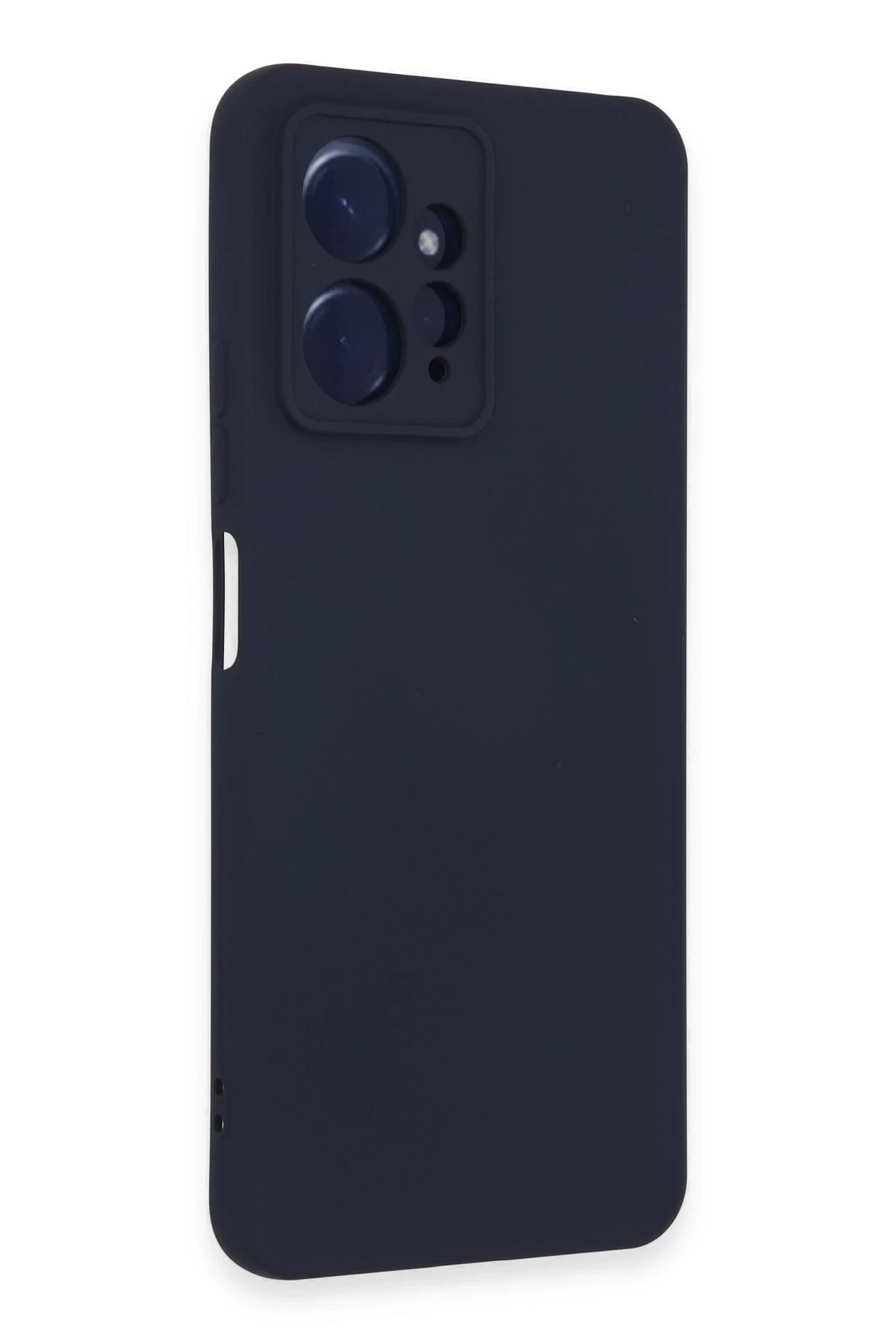 Newface Xiaomi Redmi Note 12 4G Kılıf Nano içi Kadife Silikon - Lacivert