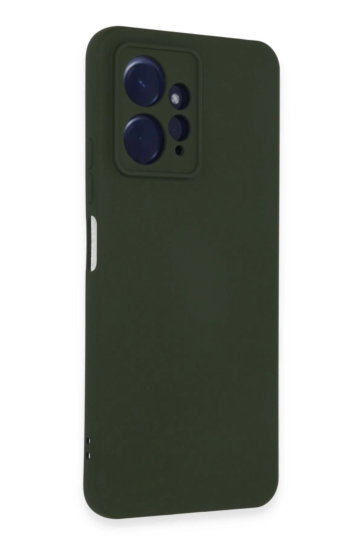 Newface Xiaomi Redmi Note 12 4G Kılıf Nano içi Kadife Silikon - Koyu Yeşil