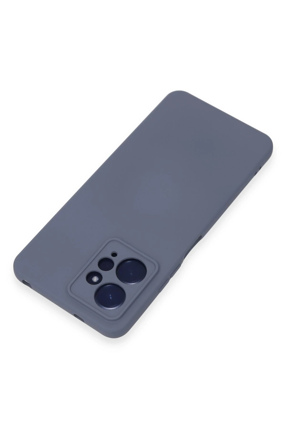 Newface Xiaomi Redmi Note 12 4G Kılıf Nano içi Kadife Silikon - Gri