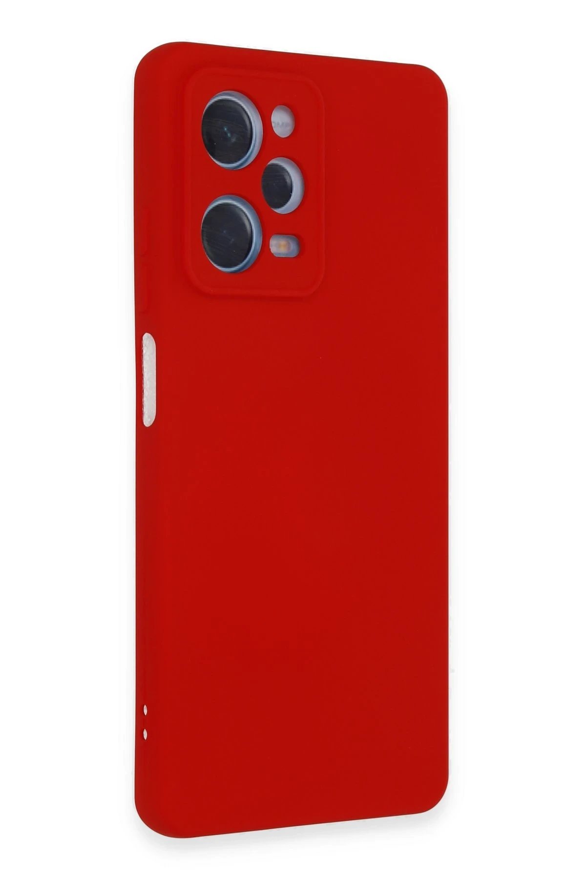 Newface Xiaomi Redmi Note 12 Pro 5G Kılıf Nano içi Kadife Silikon - Kırmızı